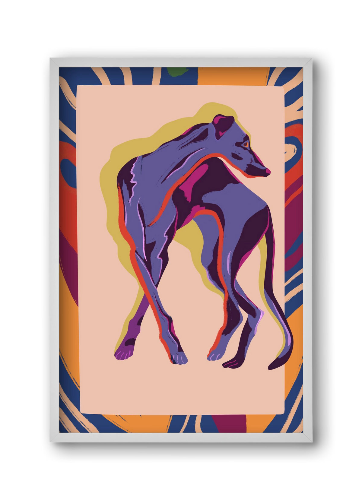 Goody, 30x45 cm (30x45 cm), Fehér keret