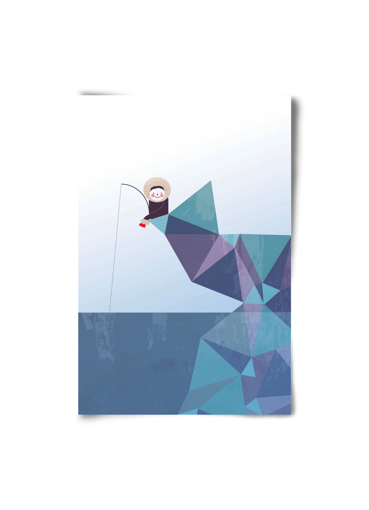 Eszkimó, 20x30 cm, Keret nélkül