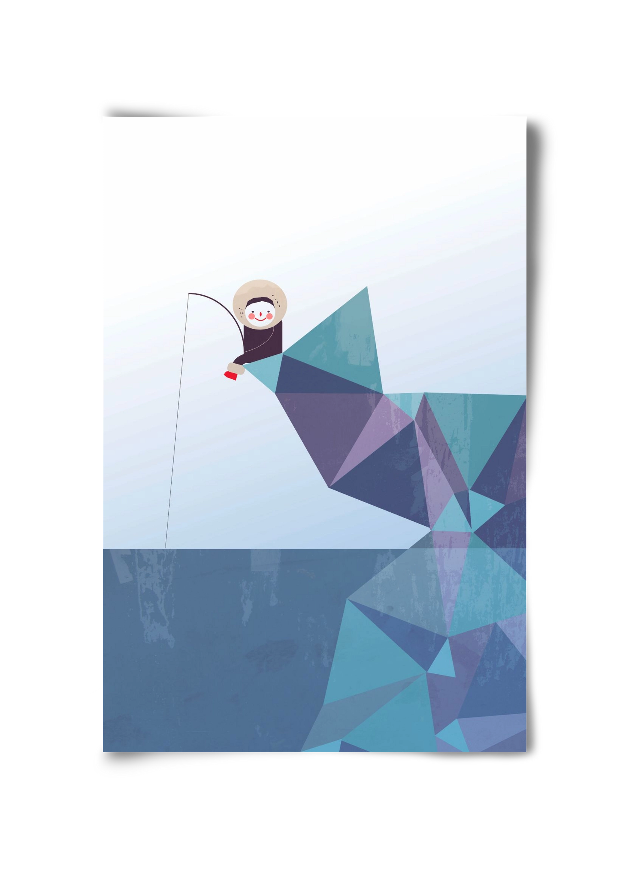 Eszkimó, 30x45 cm, Keret nélkül