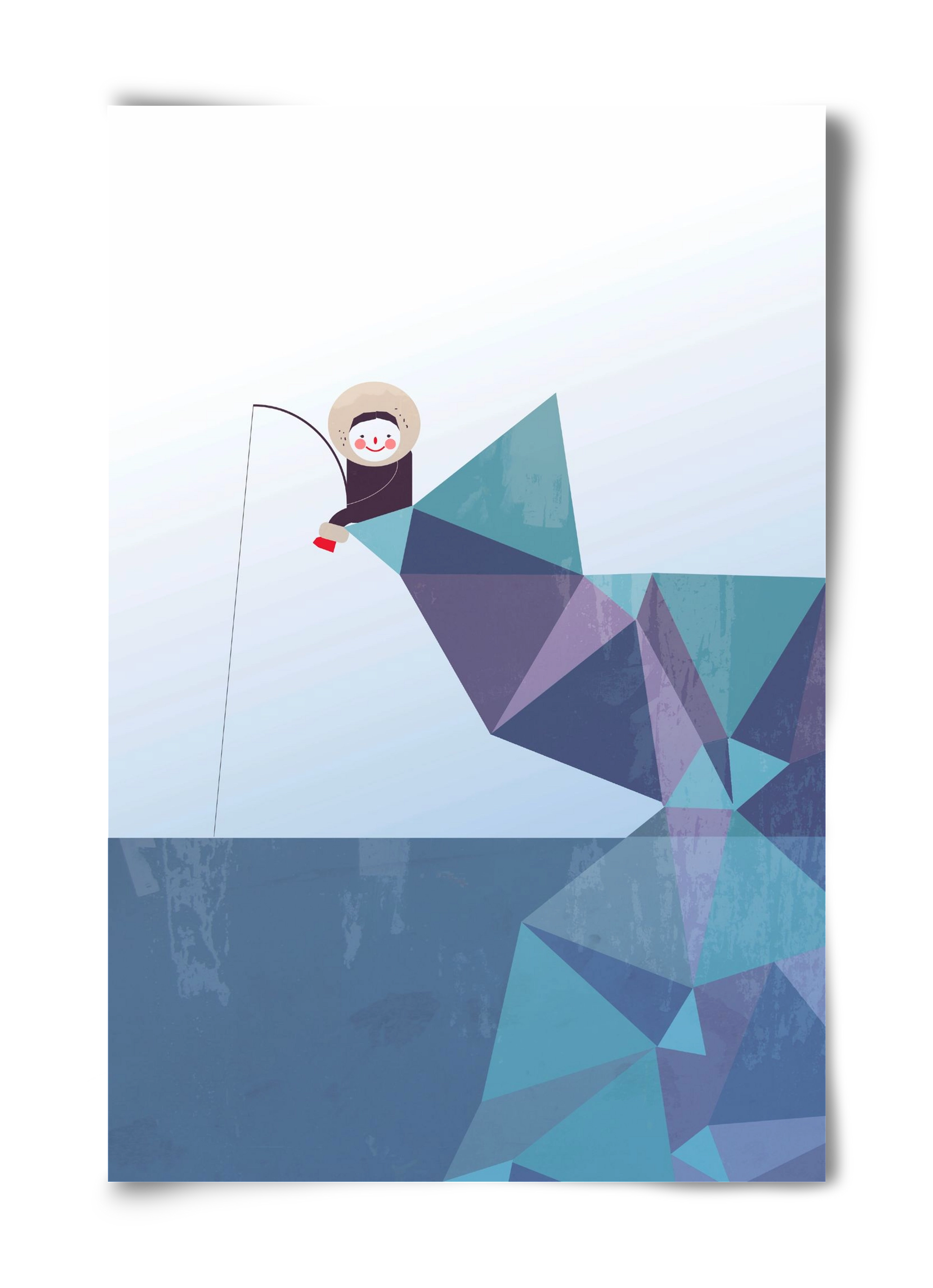 Eszkimó, 40x60 cm, Keret nélkül