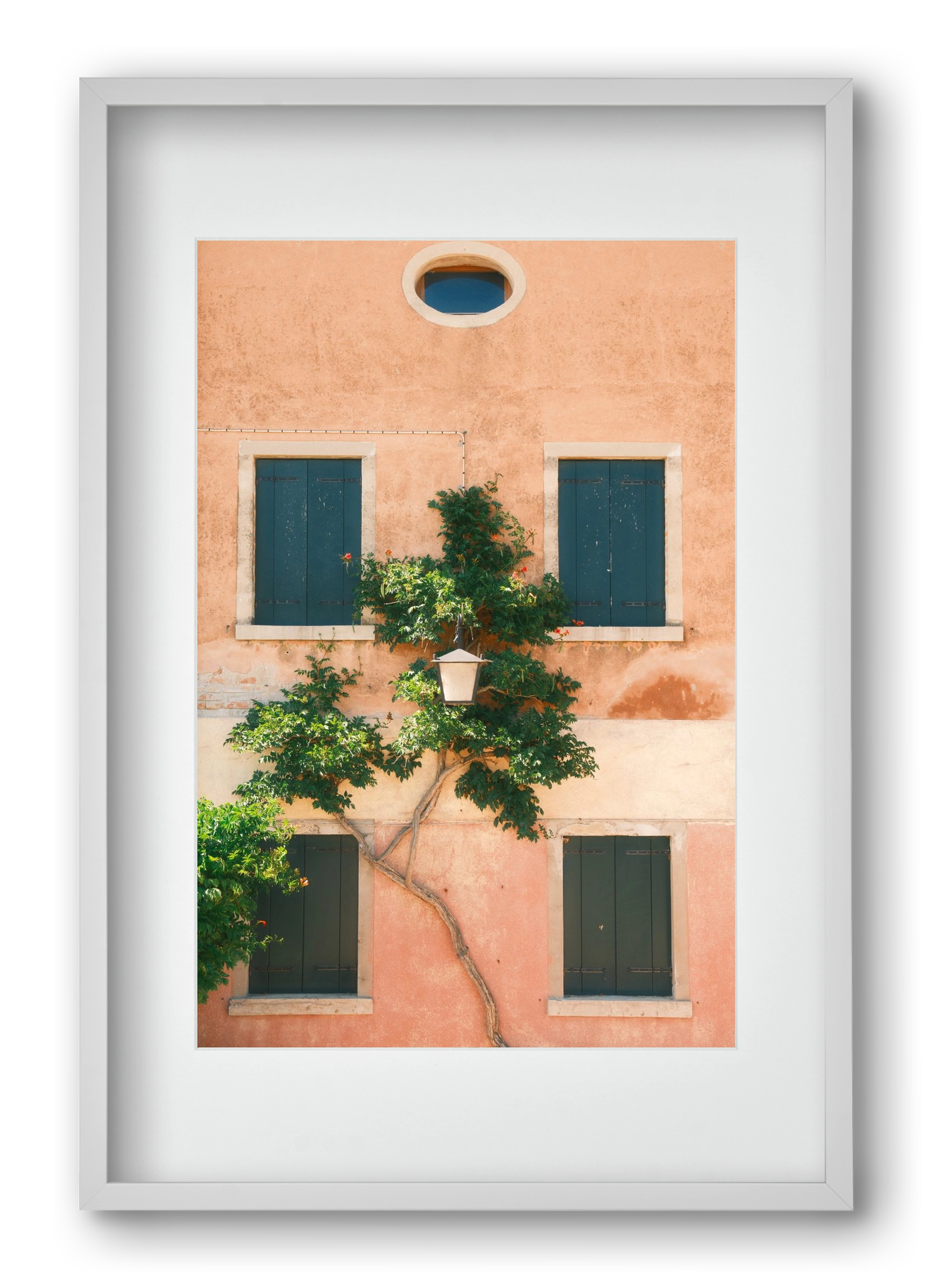 Summer Whisper, 40x60 cm (30x45 cm), Fehér keret, paszpartuval