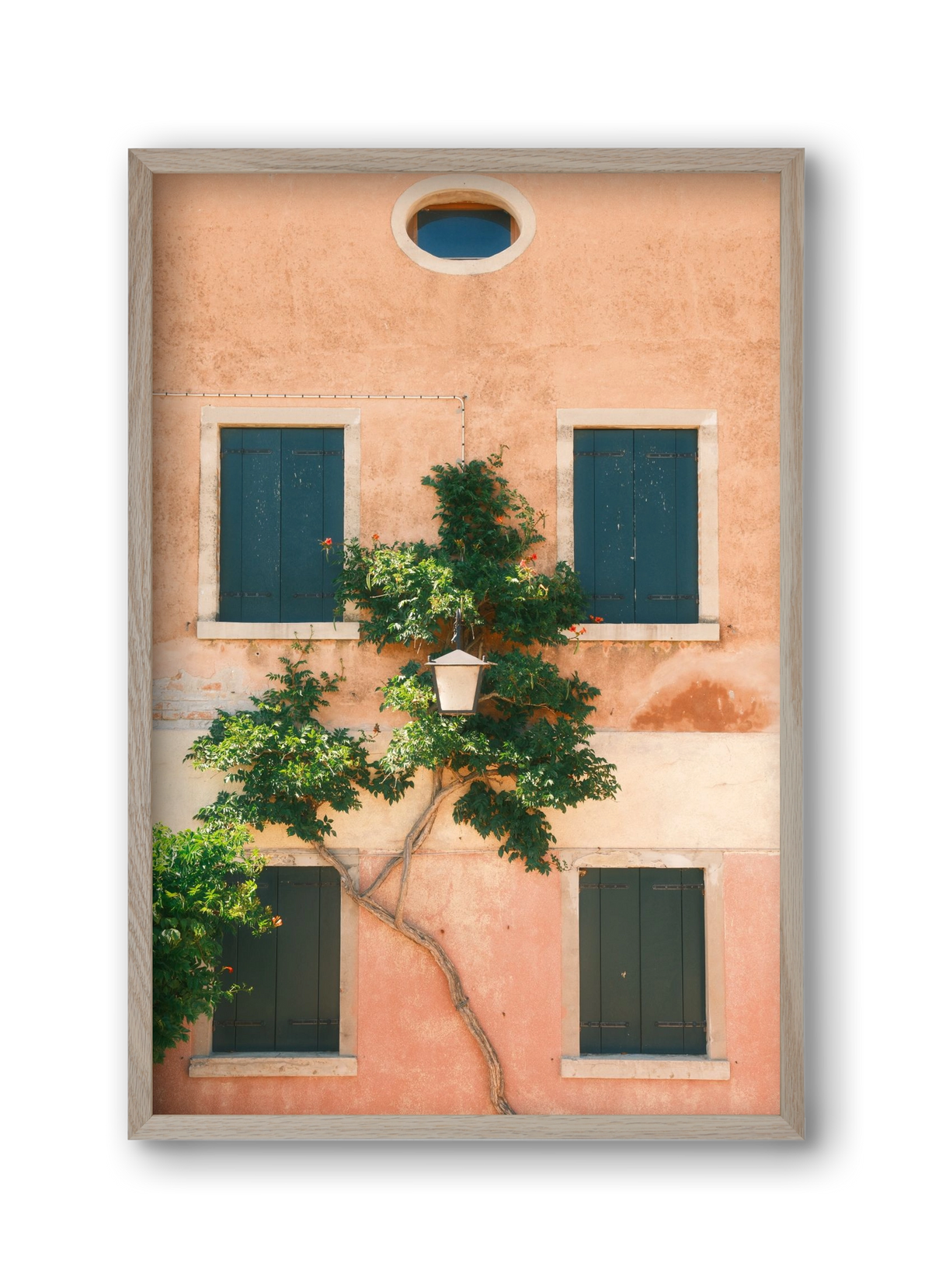 Summer Whisper, 30x45 cm (30x45 cm), Tölgy keret