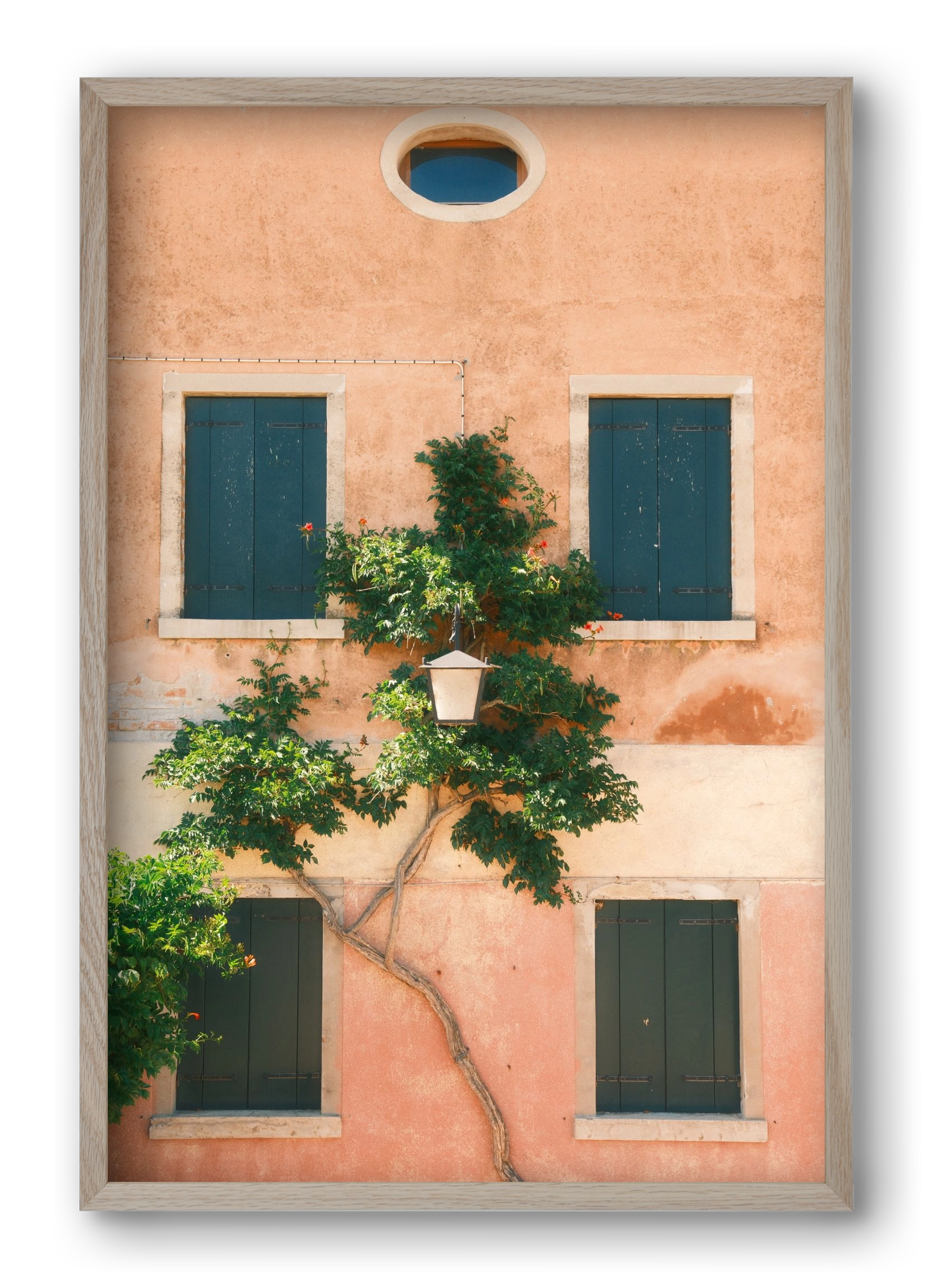 Summer Whisper, 40x60 cm (40x60 cm), Tölgy keret