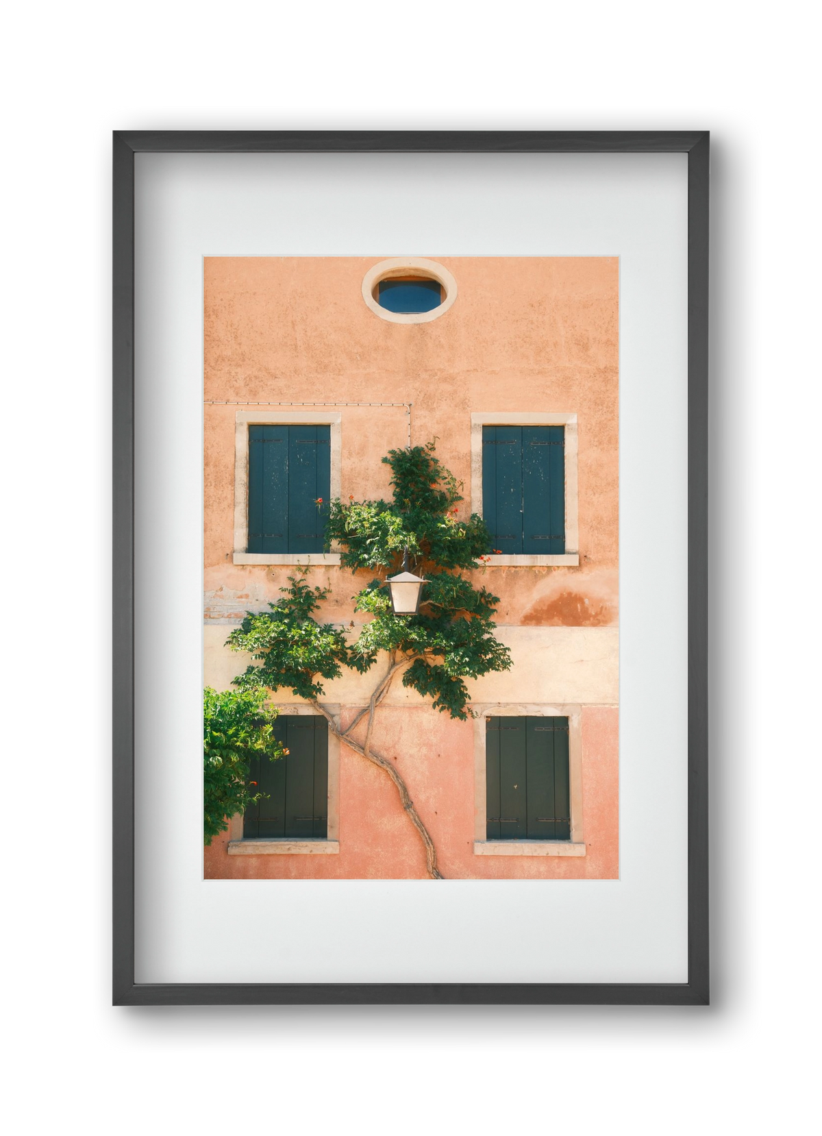 Summer Whisper, 30x45 cm (20x30 cm), Fekete keret, paszpartuval