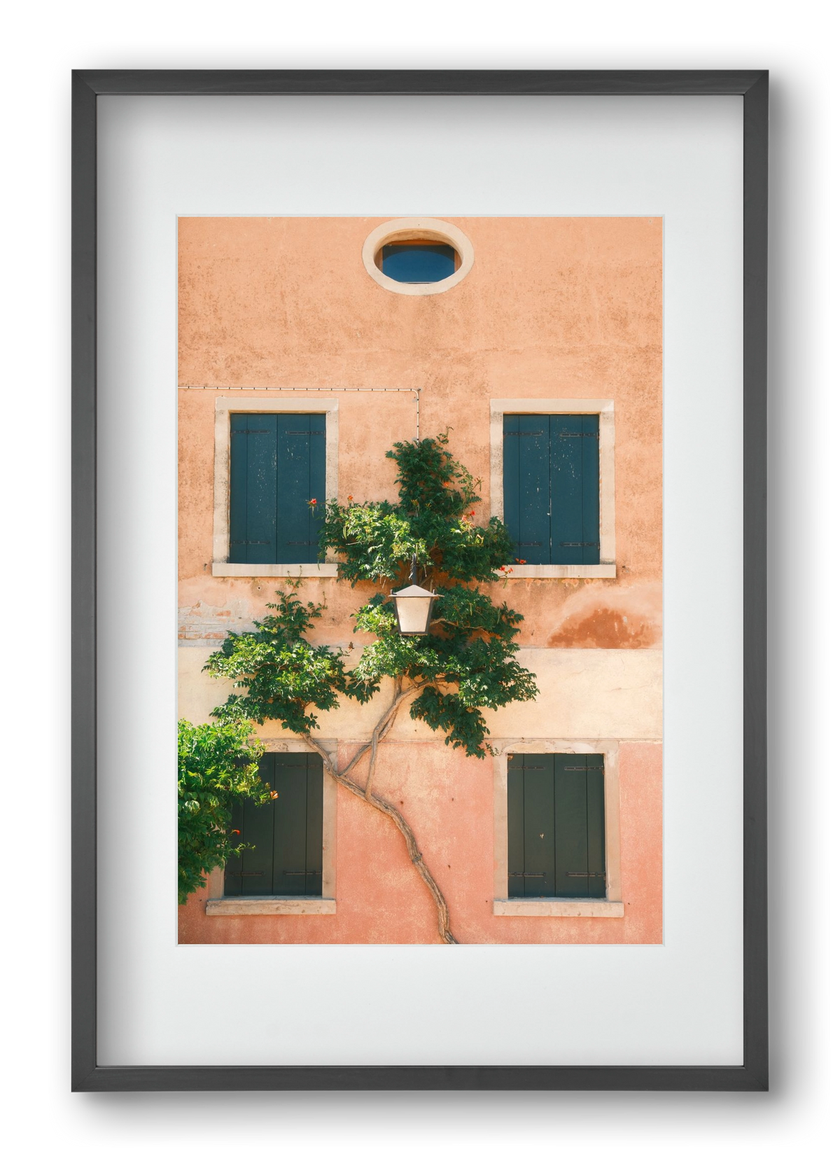 Summer Whisper, 40x60 cm (30x45 cm), Fekete keret, paszpartuval