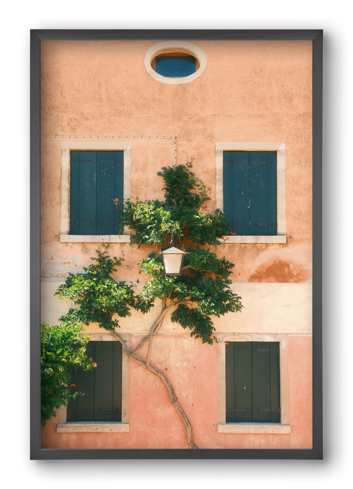 Summer Whisper, 40x60 cm (40x60 cm), Fekete keret