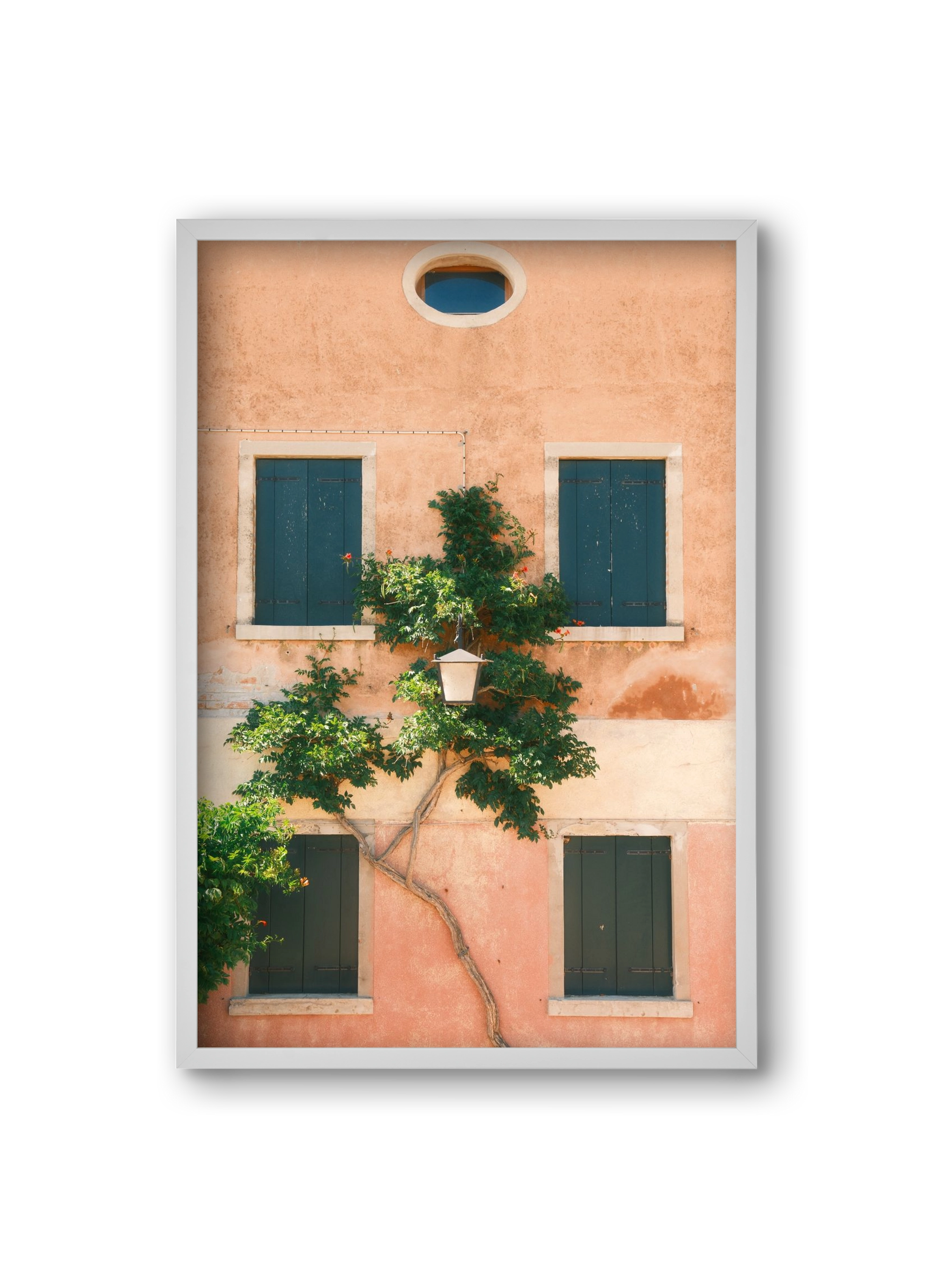 Summer Whisper, 20x30 cm (20x30 cm), Fehér keret