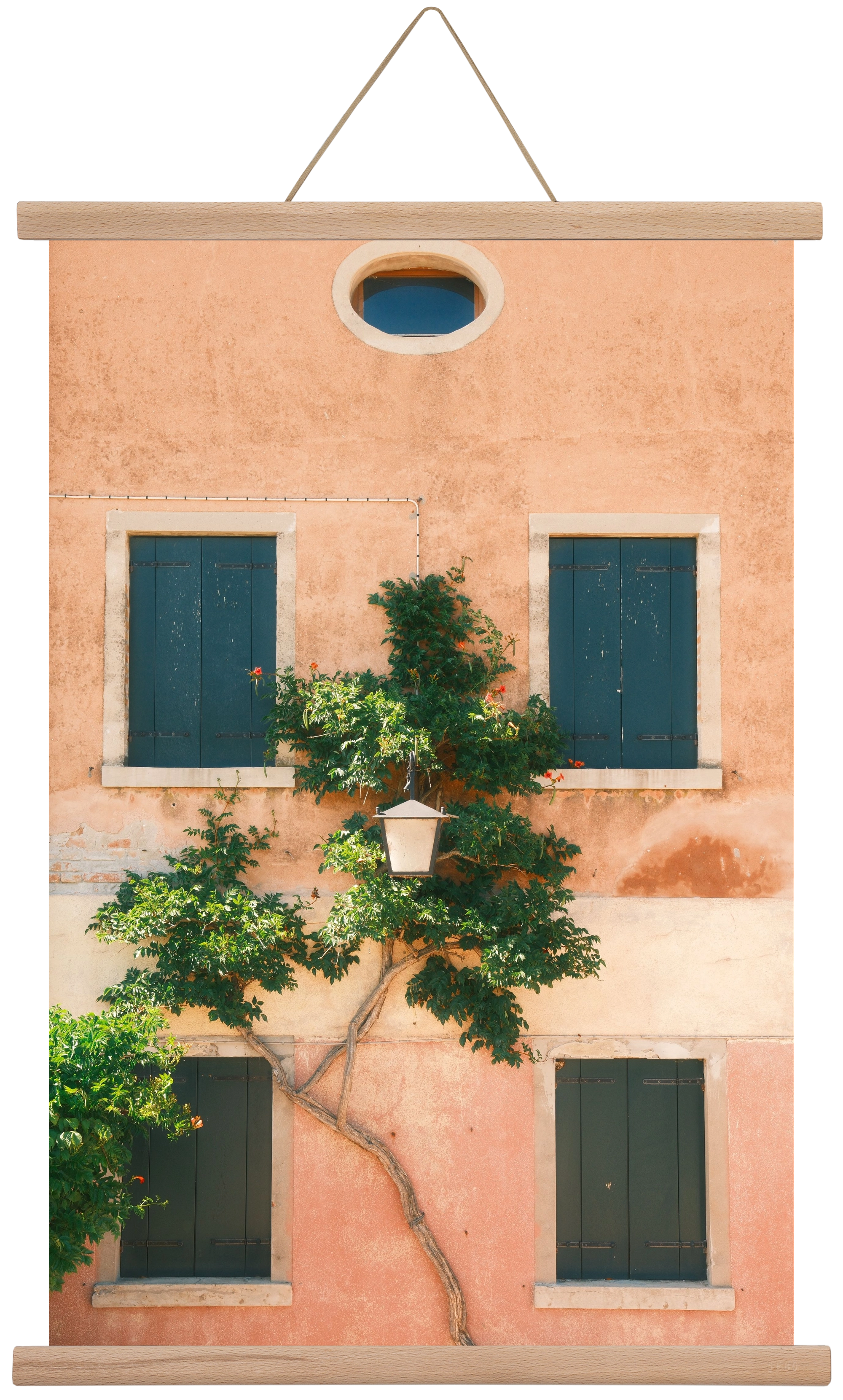 Summer Whisper, 40x60 cm (40x60 cm), Tölgy akasztó