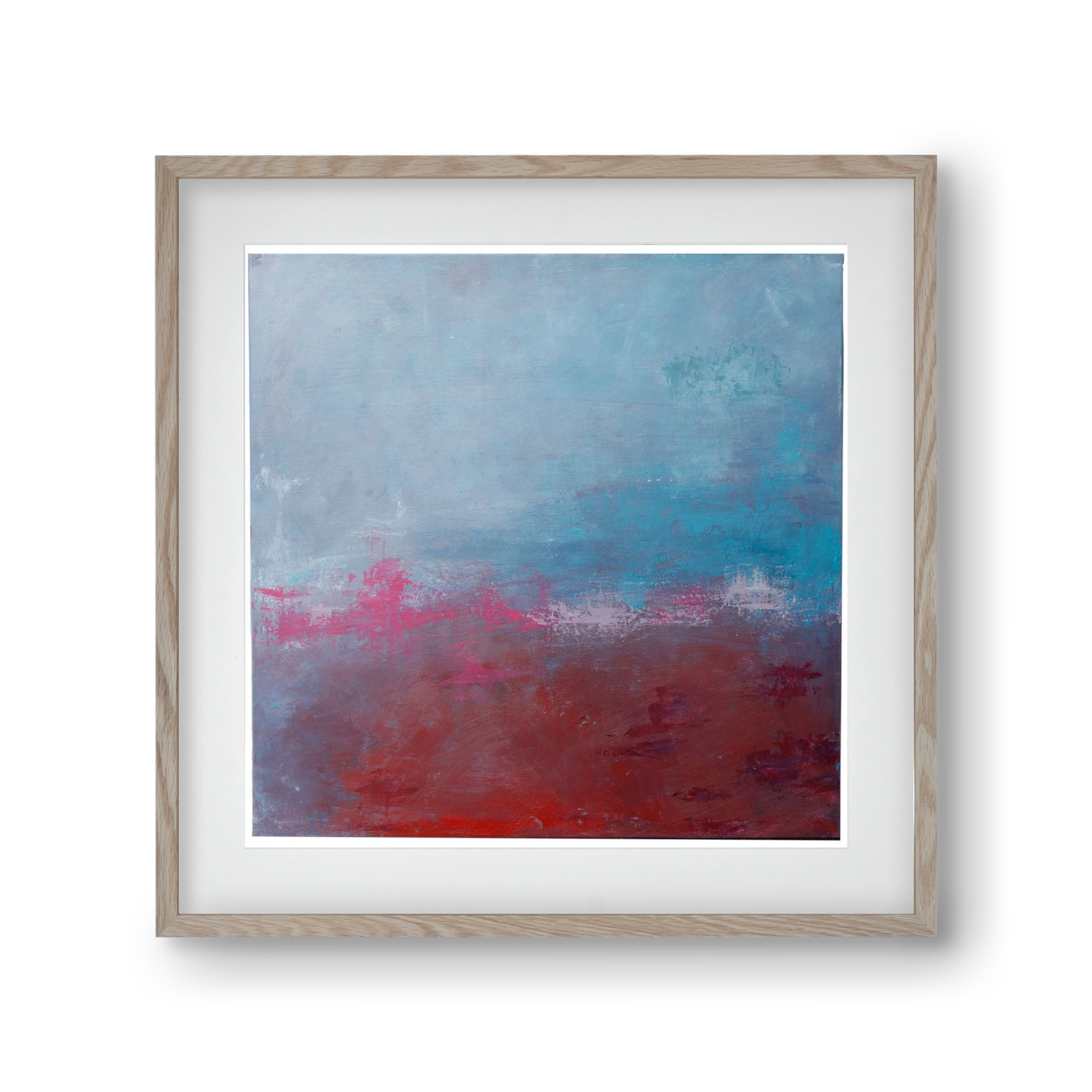 szabad, 30x30 cm (20x20 cm), Tölgy keret, paszpartuval