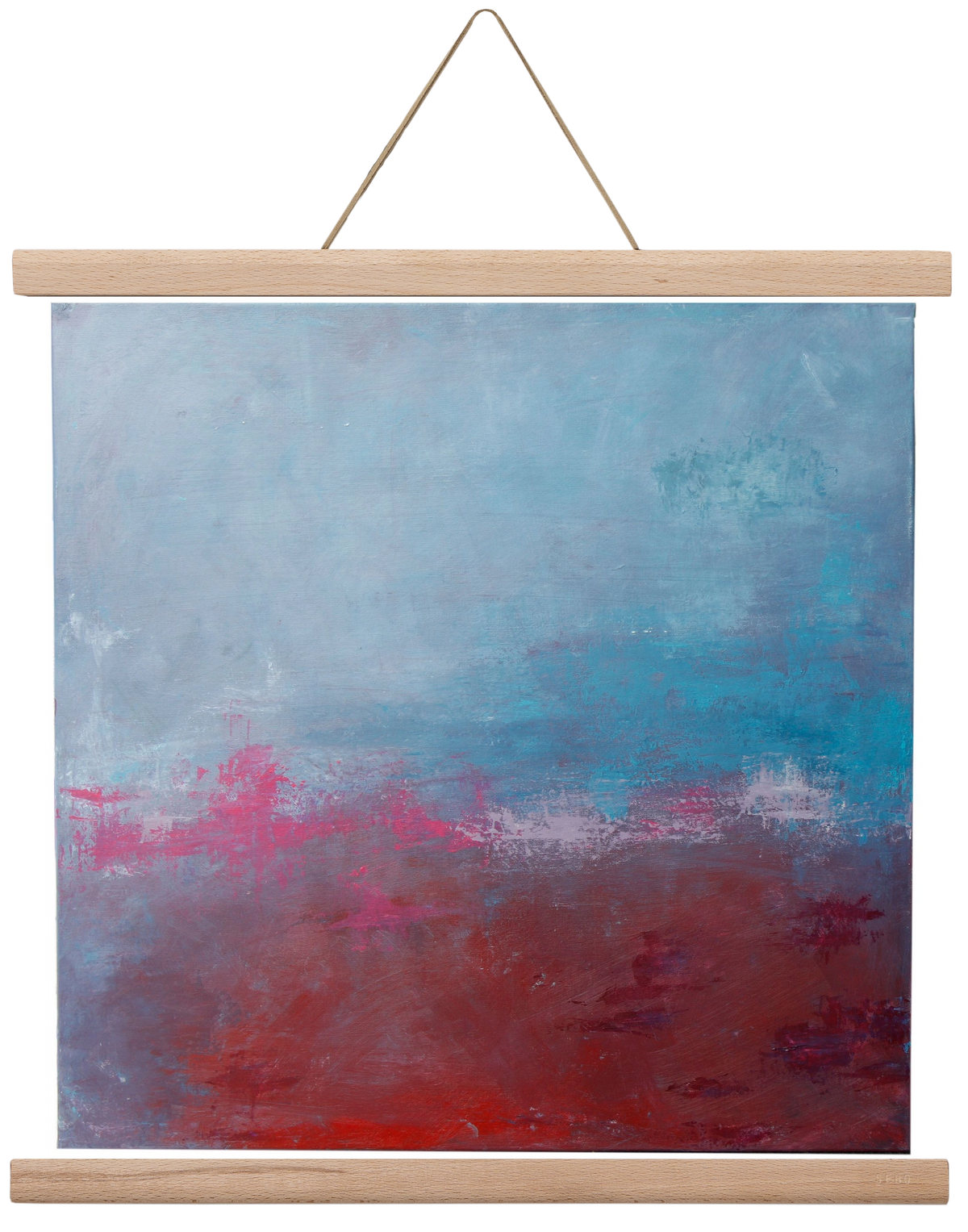 szabad, 40x40 cm (40x40 cm), Tölgy akasztó