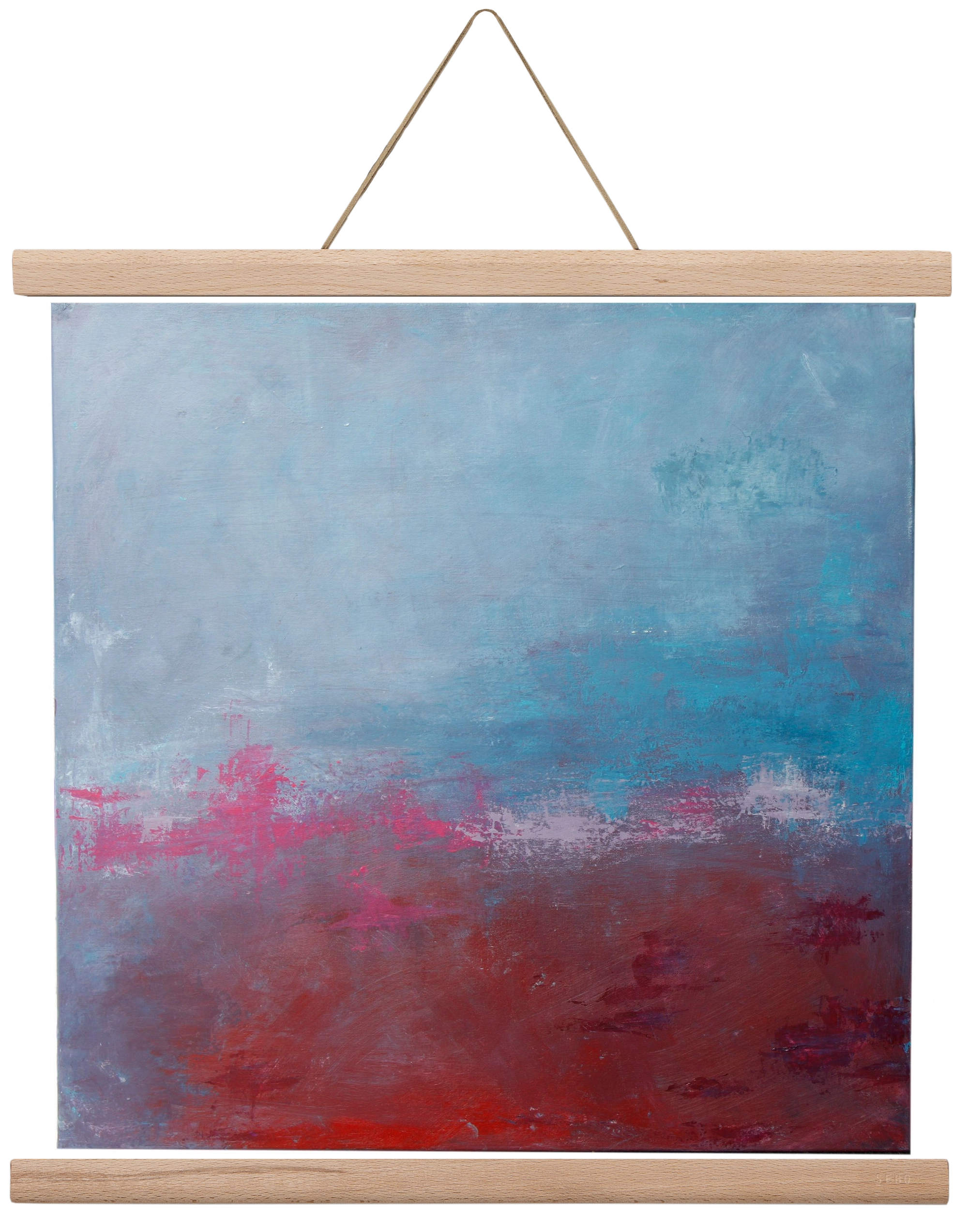 szabad, 40x40 cm (40x40 cm), Tölgy akasztó