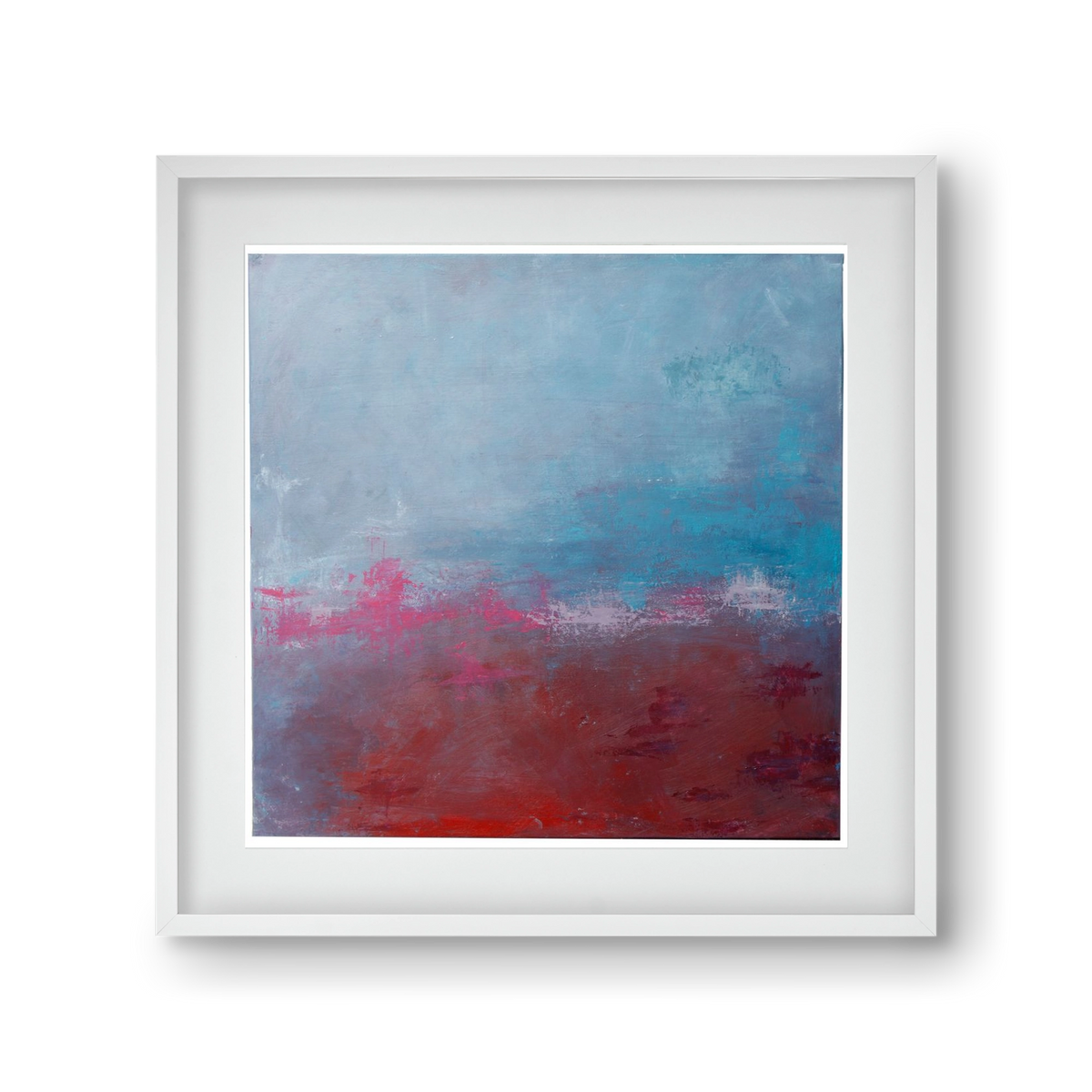 szabad, 30x30 cm (20x20 cm), Fehér keret, paszpartuval