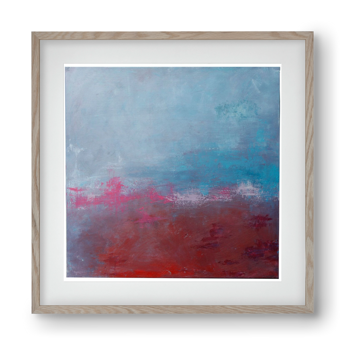 szabad, 40x40 cm (30x30 cm), Tölgy keret, paszpartuval