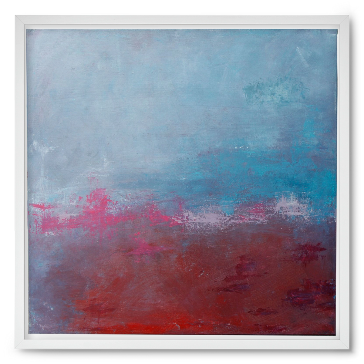 szabad, 50x50 cm (50x50 cm), Fehér keret