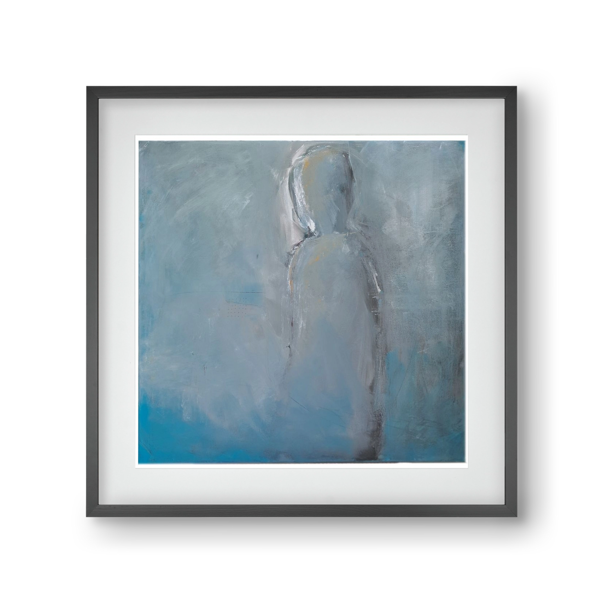 space, 30x30 cm (20x20 cm), Fekete keret, paszpartuval