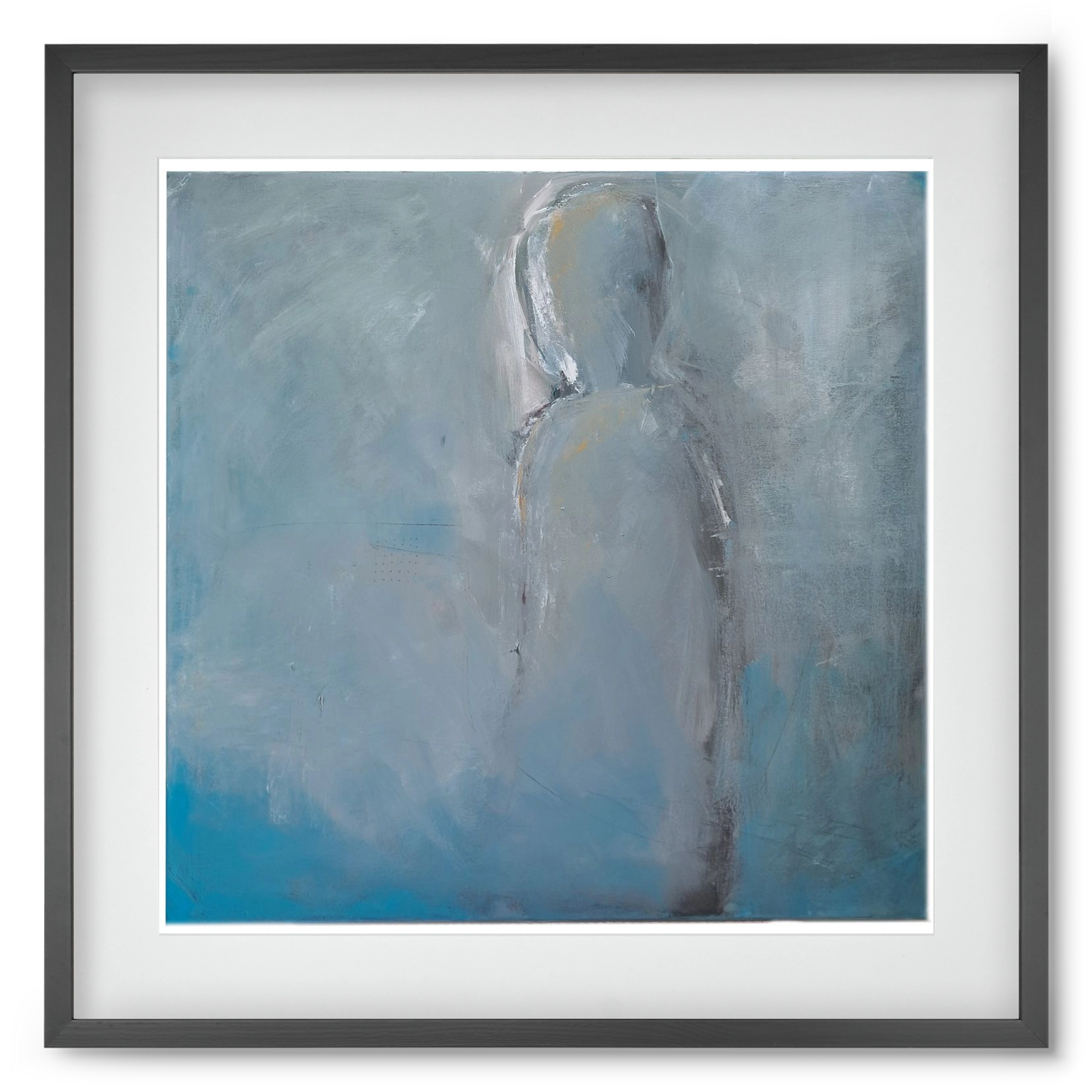 space, 50x50 cm (40x40 cm), Fekete keret, paszpartuval