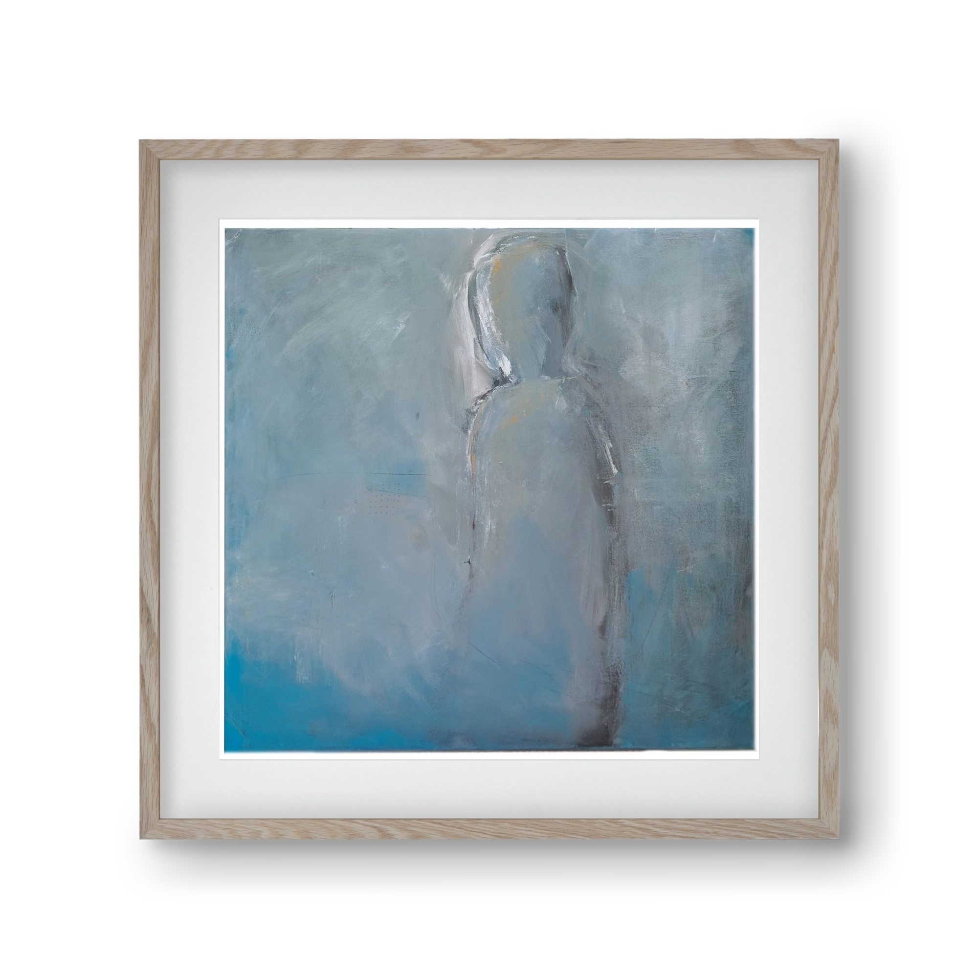 space, 30x30 cm (20x20 cm), Tölgy keret, paszpartuval