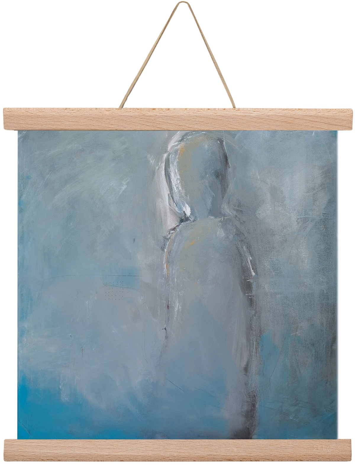 space, 30x30 cm (30x30 cm), Tölgy akasztó