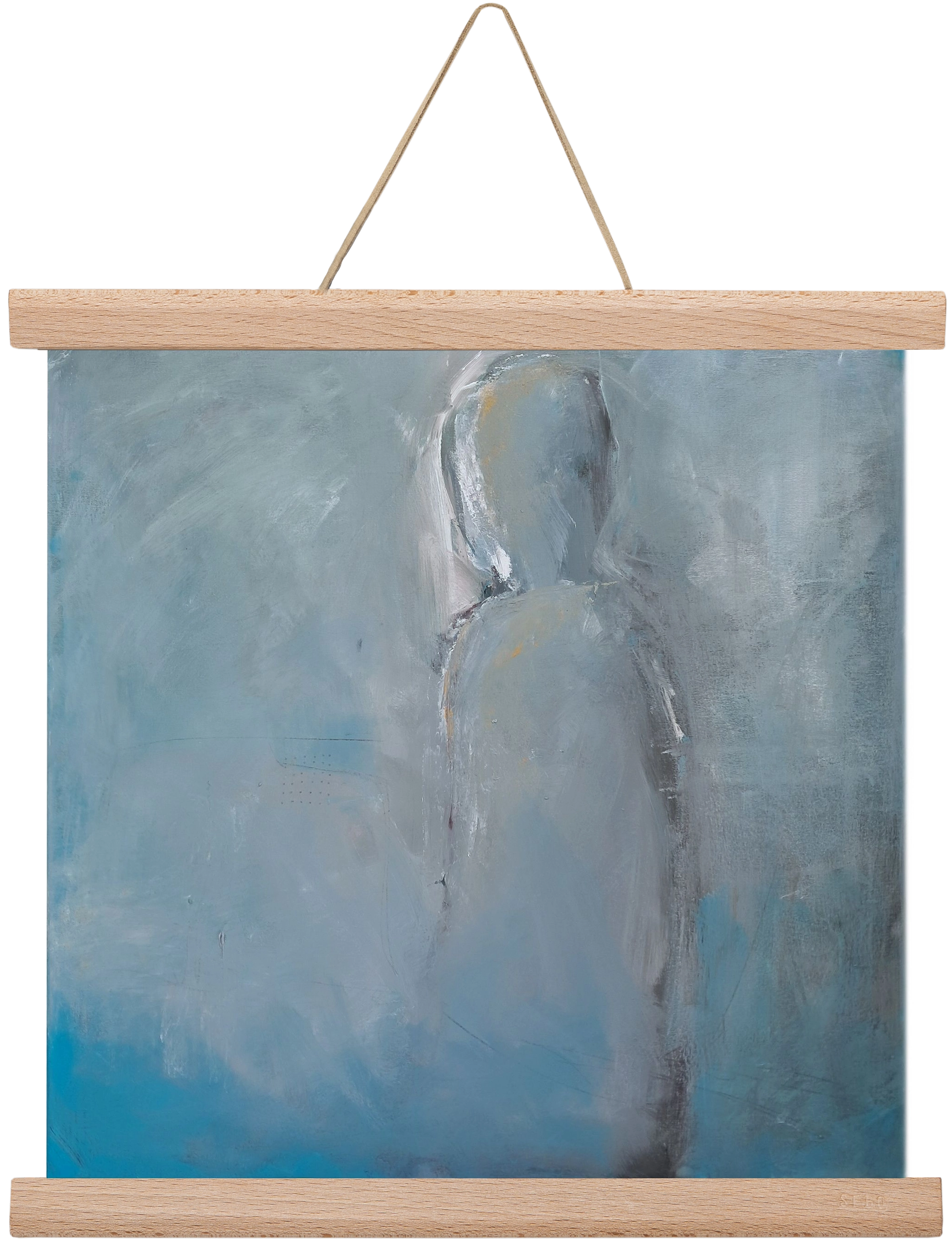 space, 30x30 cm (30x30 cm), Tölgy akasztó