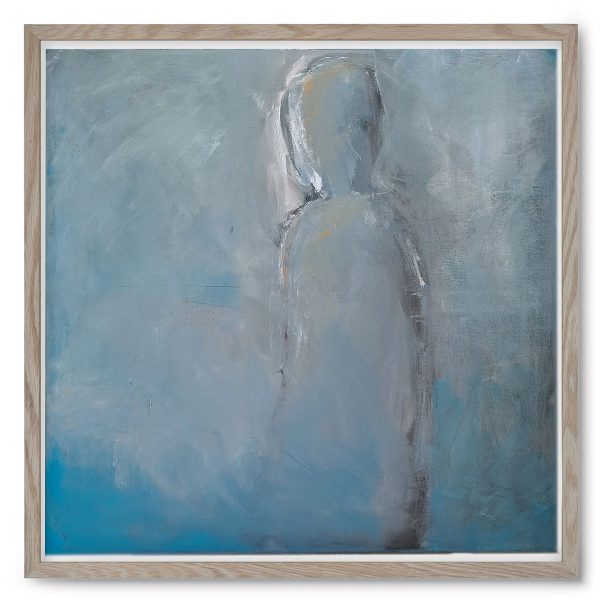 space, 50x50 cm (50x50 cm), Tölgy keret