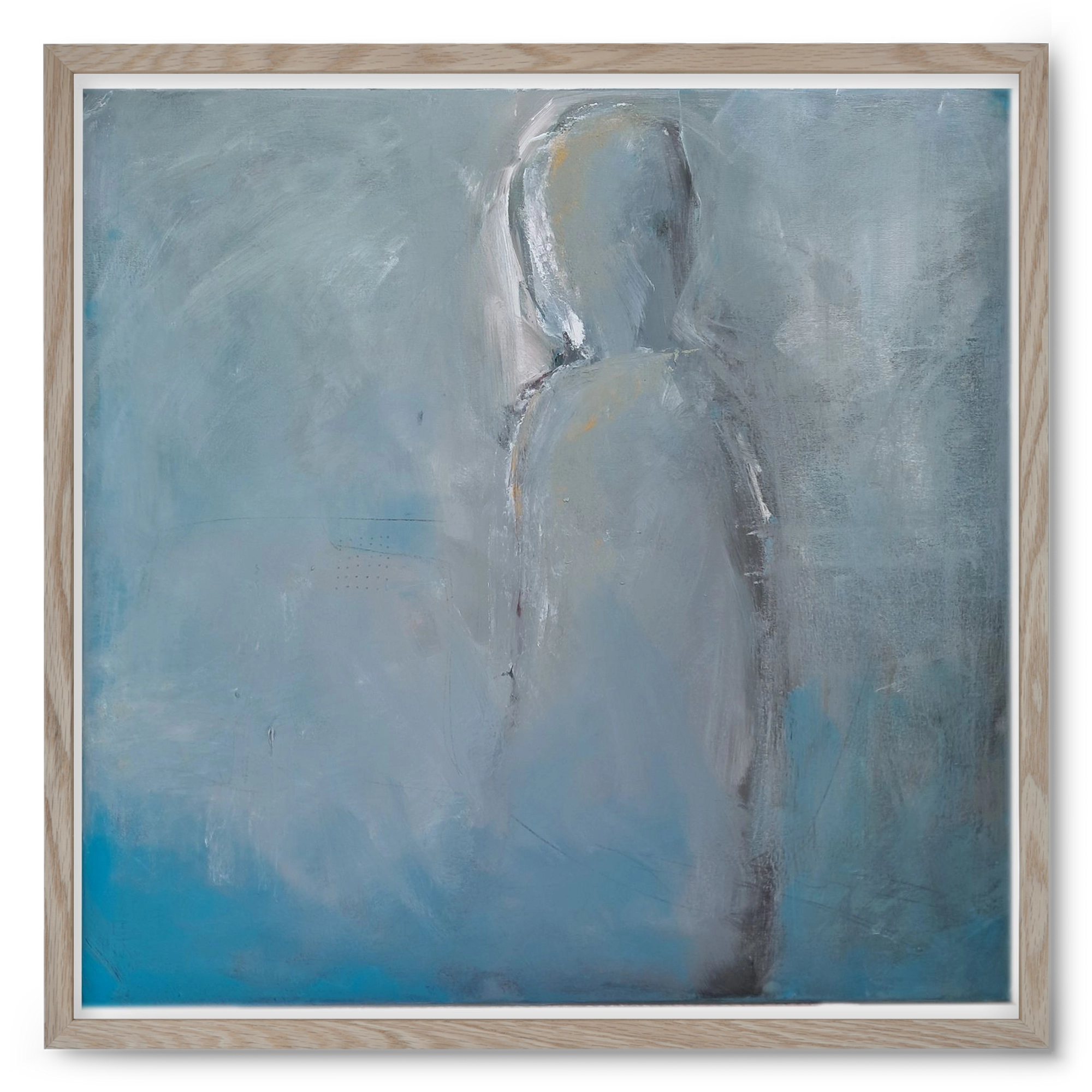 space, 50x50 cm (50x50 cm), Tölgy keret