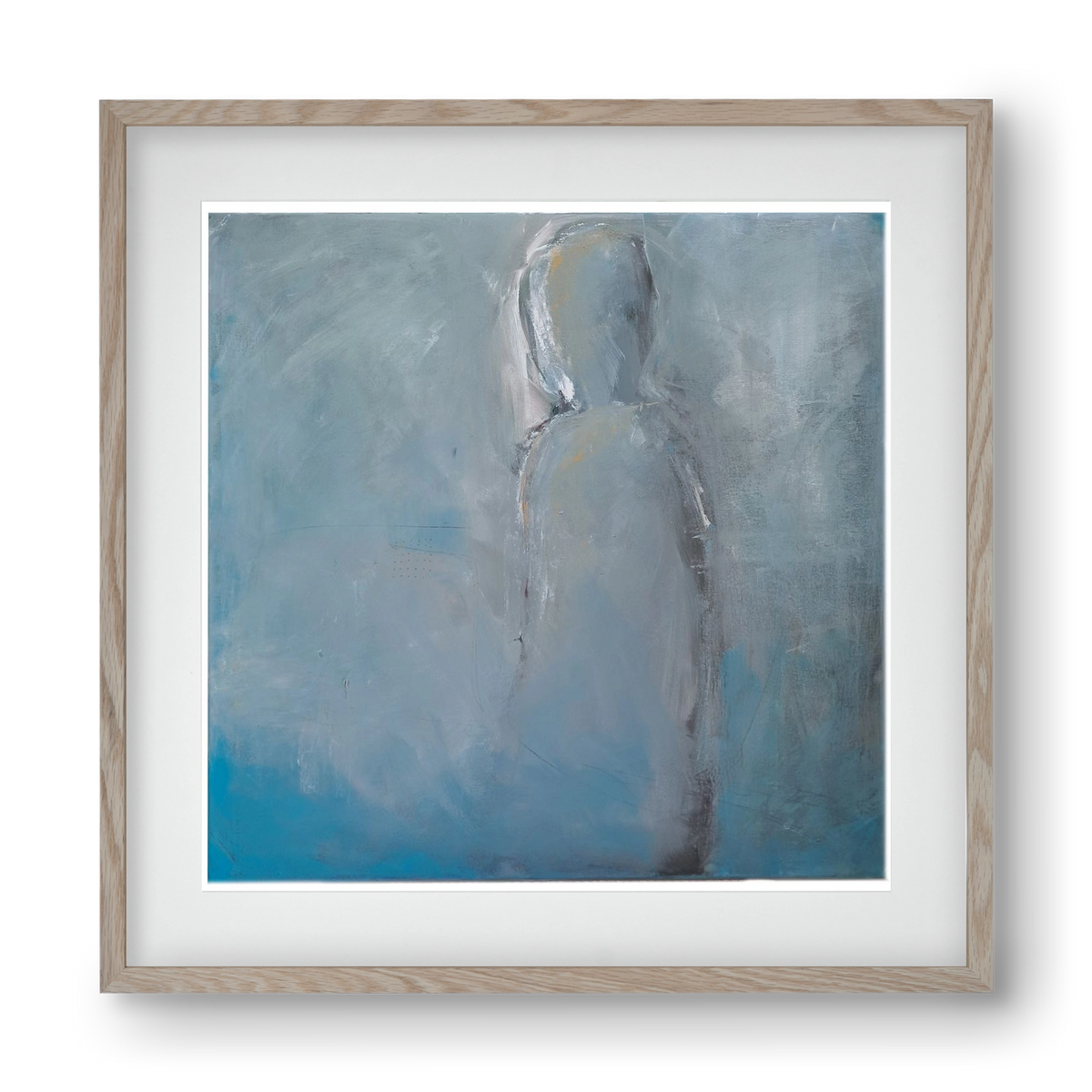 space, 40x40 cm (30x30 cm), Tölgy keret, paszpartuval