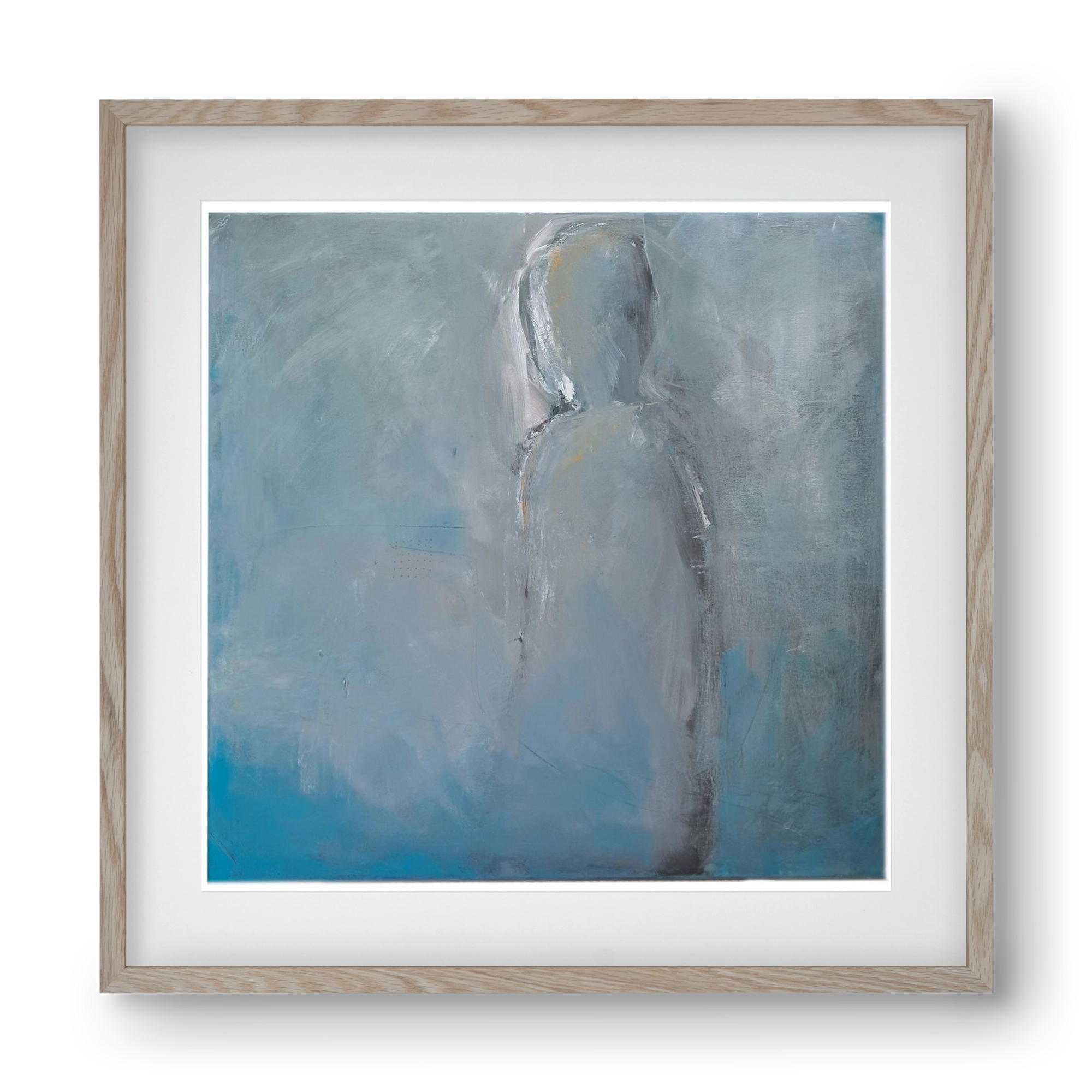 space, 40x40 cm (30x30 cm), Tölgy keret, paszpartuval