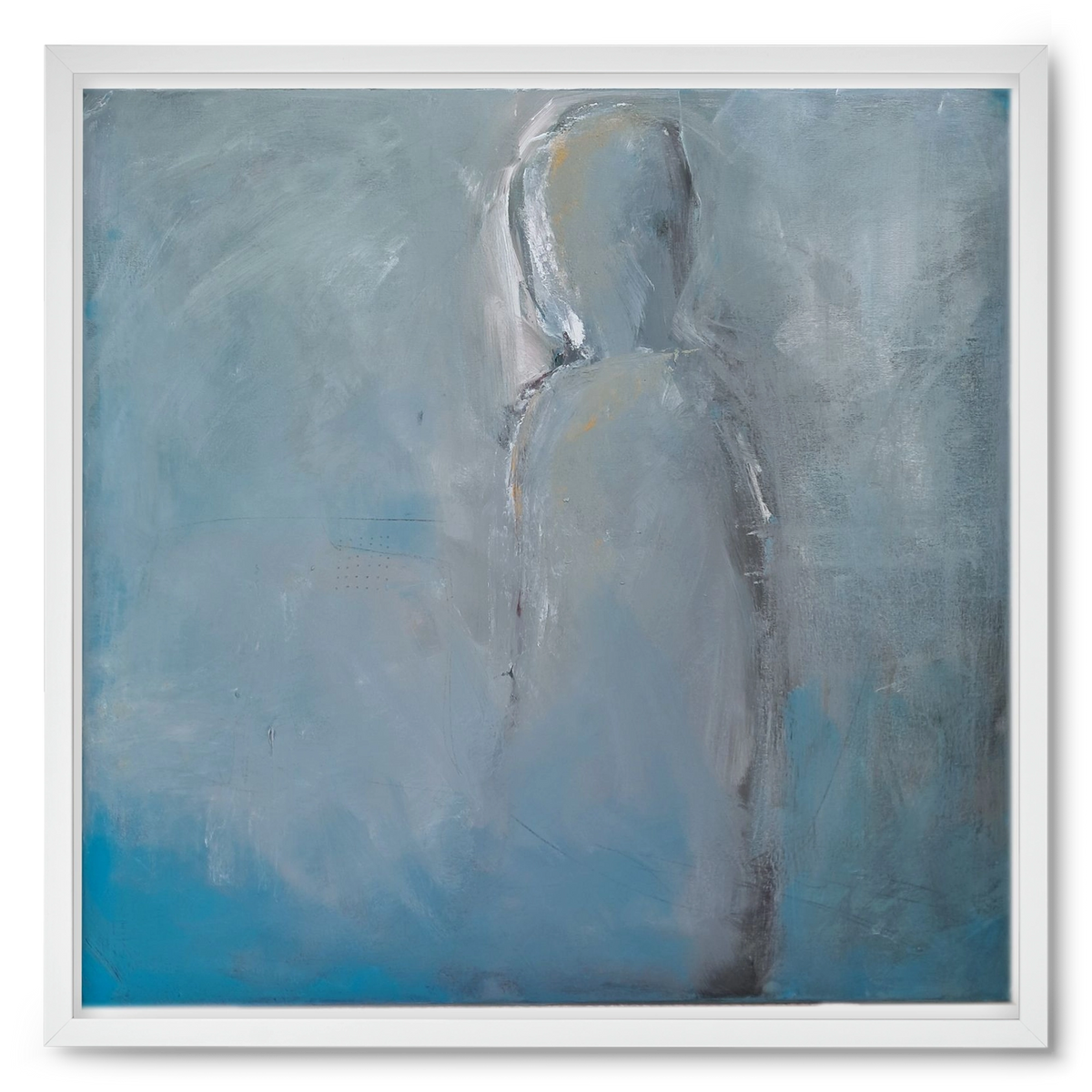 space, 50x50 cm (50x50 cm), Fehér keret