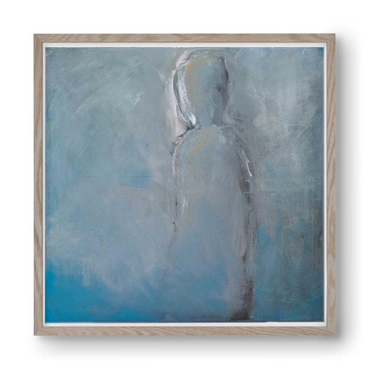 space, 40x40 cm (40x40 cm), Tölgy keret