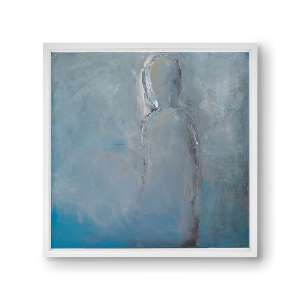 space, 30x30 cm (30x30 cm), Fehér keret