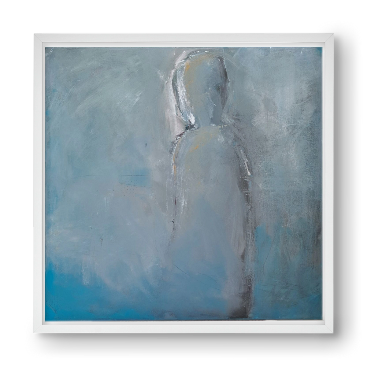 space, 40x40 cm (40x40 cm), Fehér keret