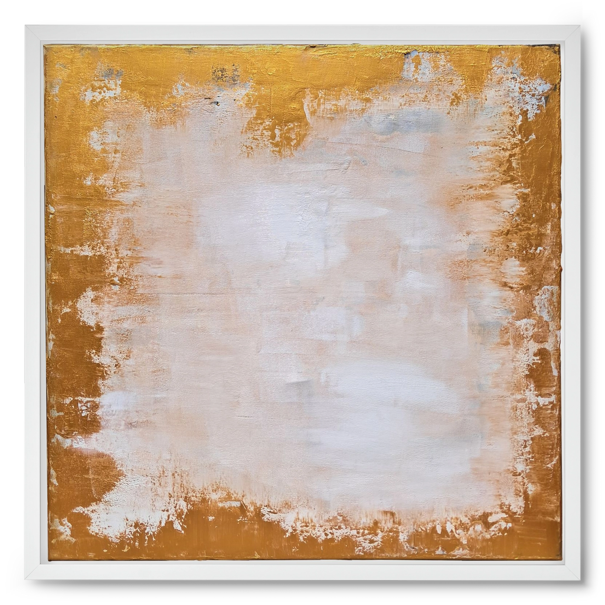 elhiszem, 50x50 cm (50x50 cm), Fehér keret