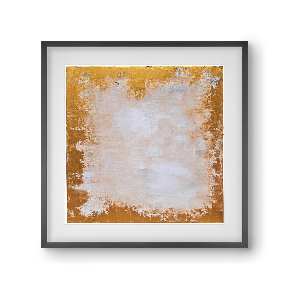 elhiszem, 30x30 cm (20x20 cm), Fekete keret, paszpartuval