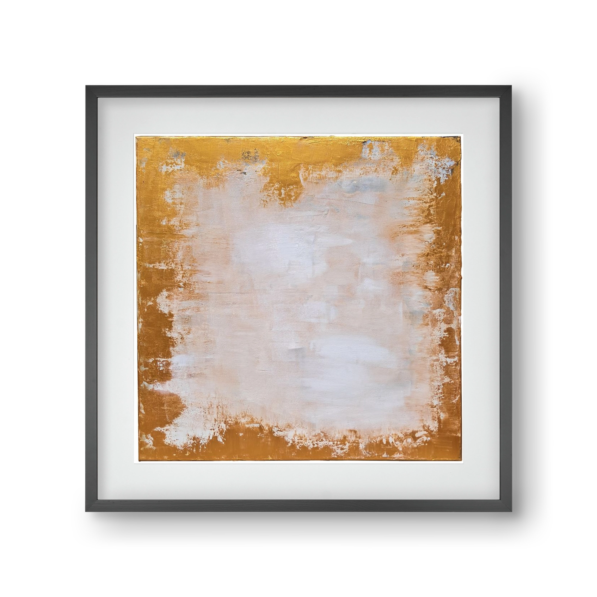 elhiszem, 30x30 cm (20x20 cm), Fekete keret, paszpartuval