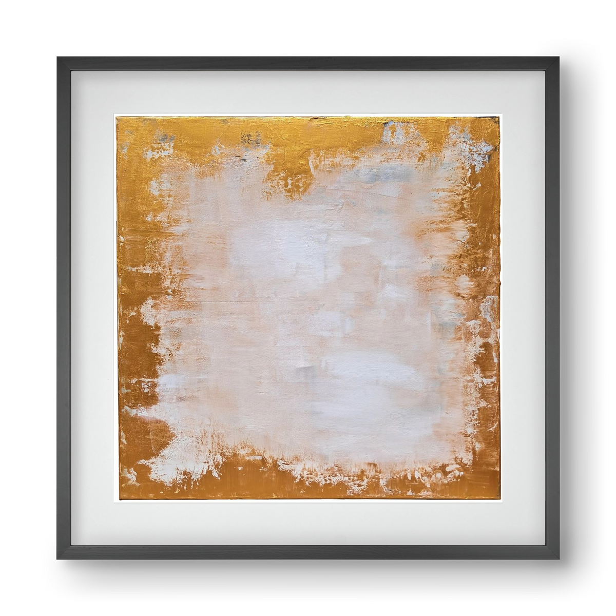 elhiszem, 40x40 cm (30x30 cm), Fekete keret, paszpartuval