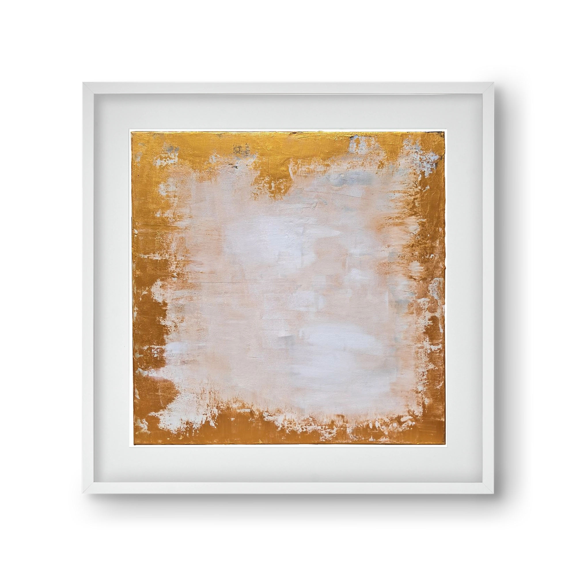 elhiszem, 30x30 cm (20x20 cm), Fehér keret, paszpartuval