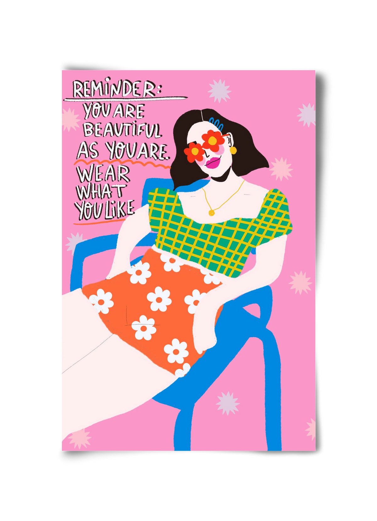 Wear what you like , 30x45 cm, Keret nélkül