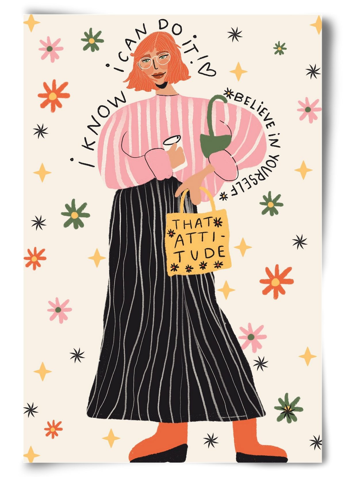 I CAN do it , 60x90 cm, Keret nélkül