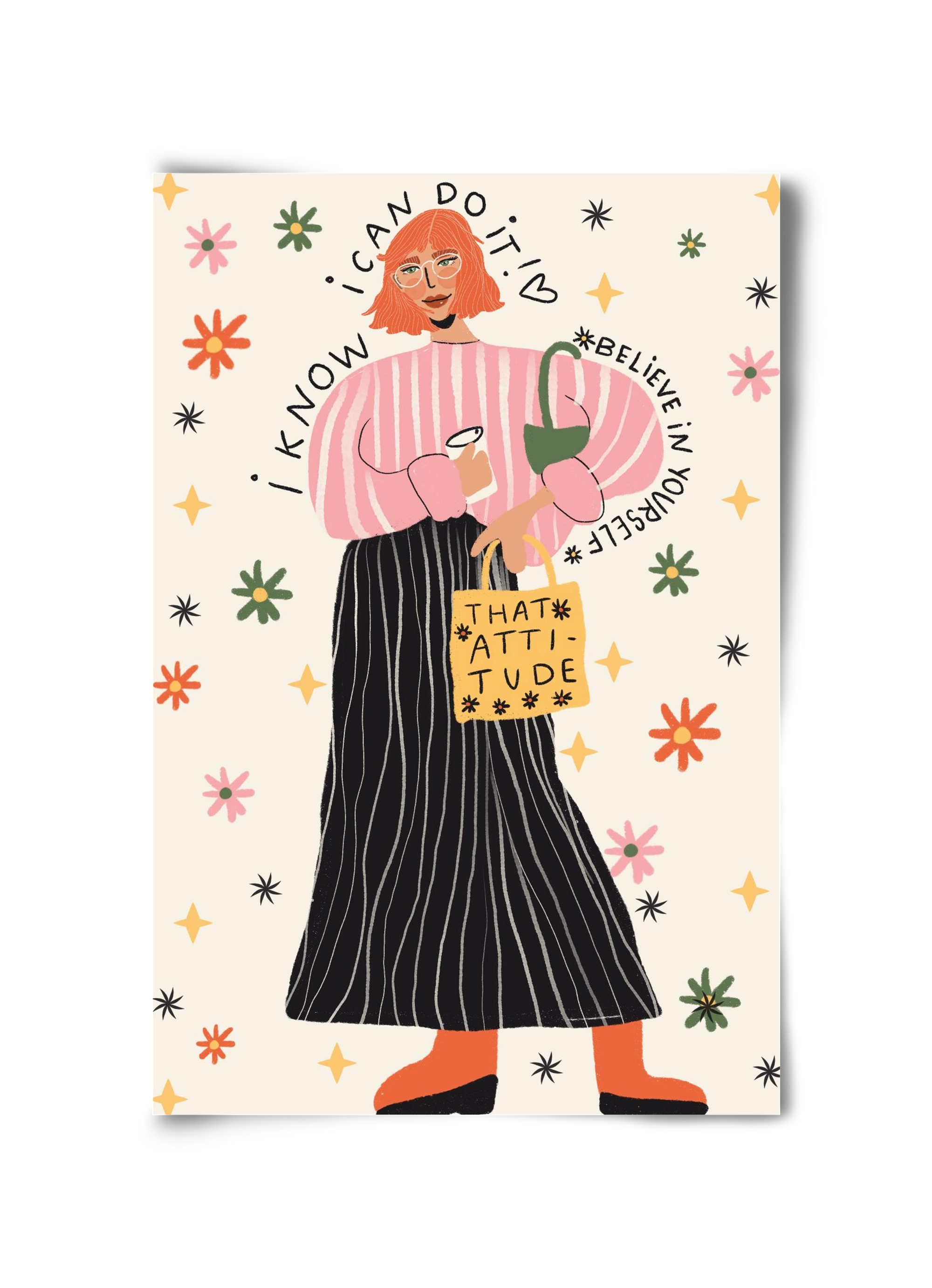 I CAN do it , 30x45 cm, Keret nélkül