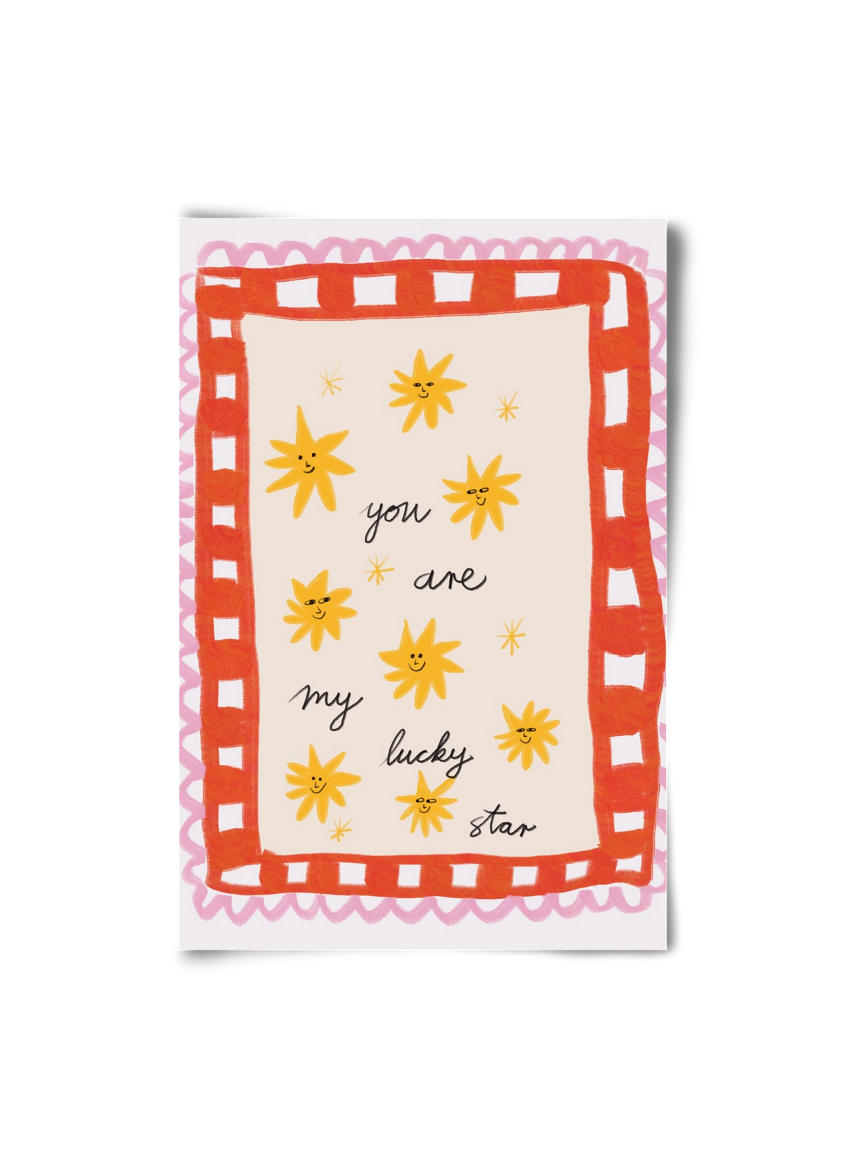 Lucky Star, 20x30 cm, Keret nélkül