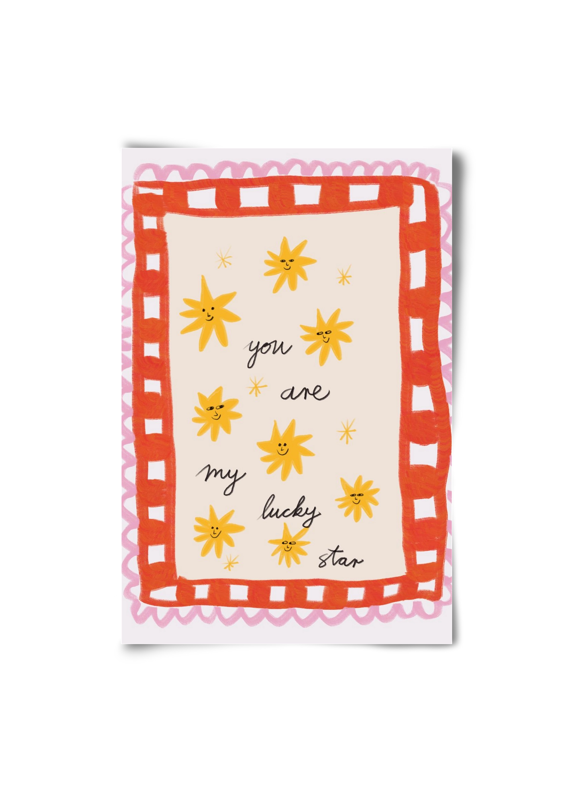 Lucky Star, 20x30 cm, Keret nélkül