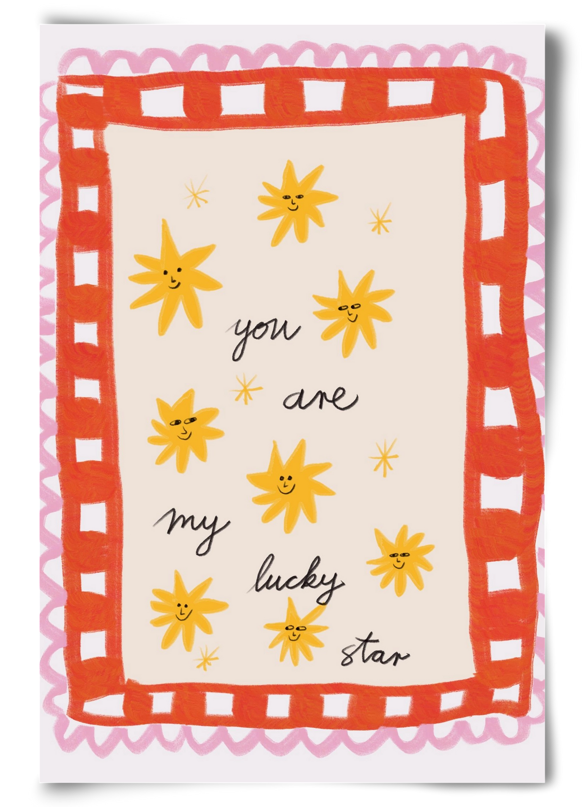 Lucky Star, 60x90 cm, Keret nélkül