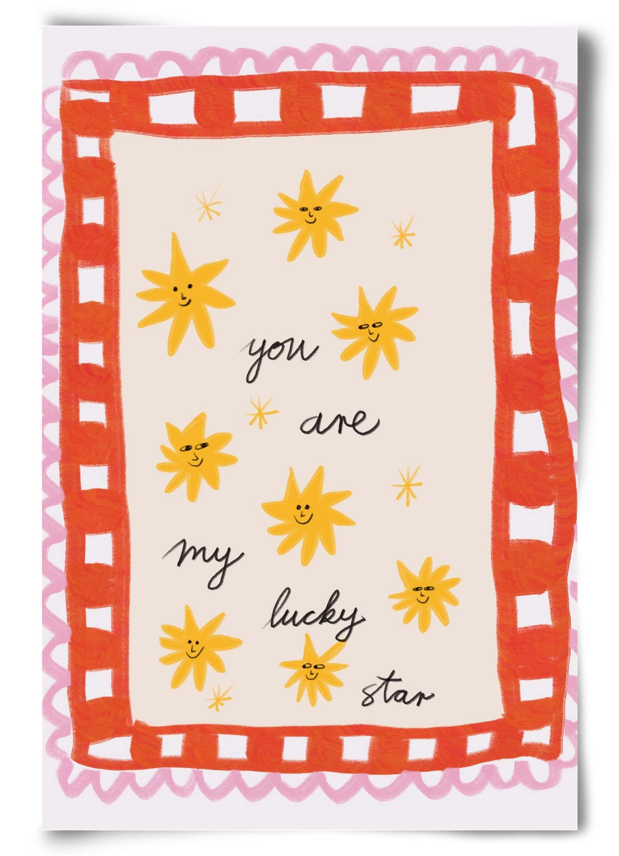 Lucky Star, 60x90 cm, Keret nélkül