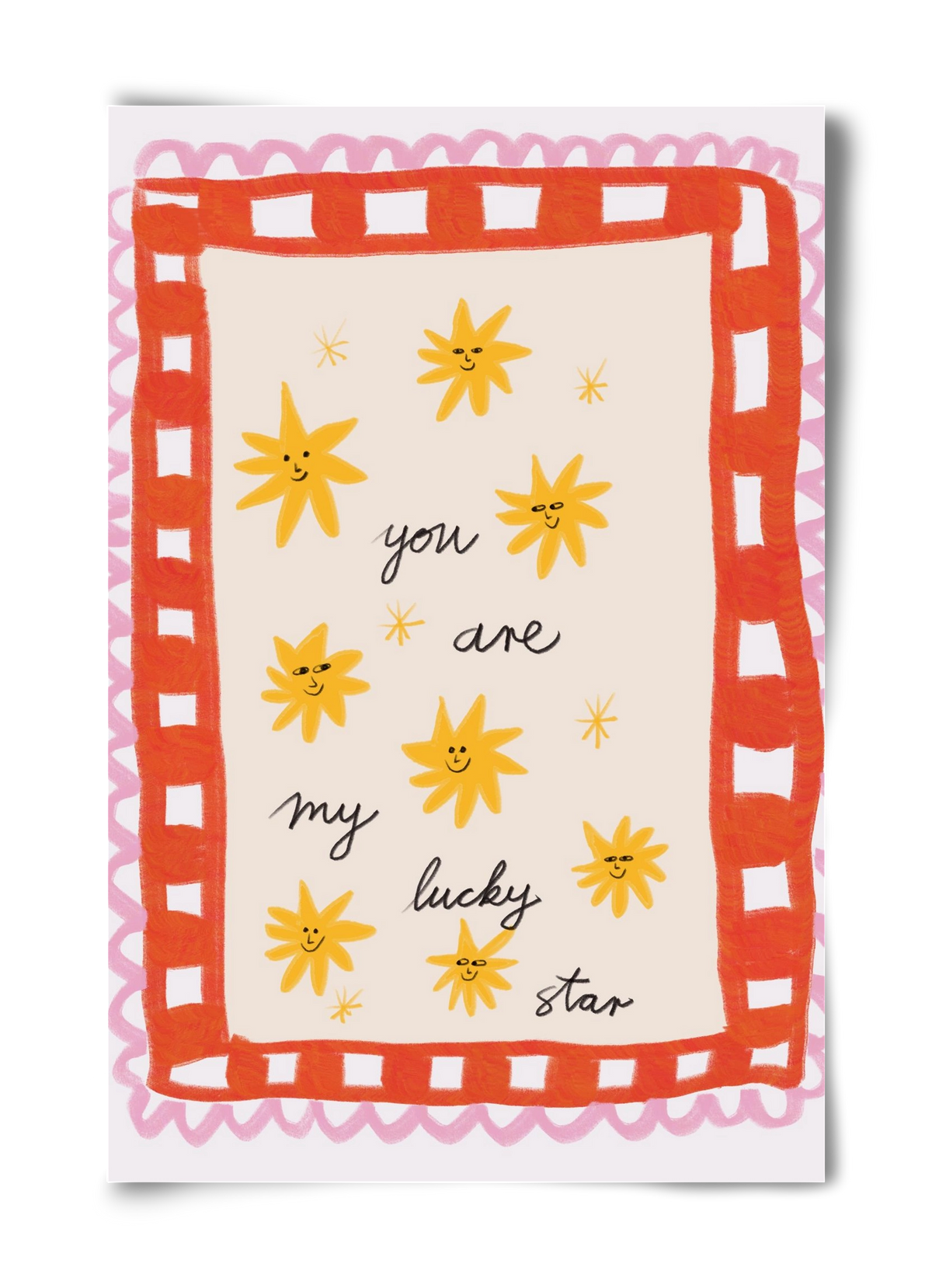 Lucky Star, 40x60 cm, Keret nélkül