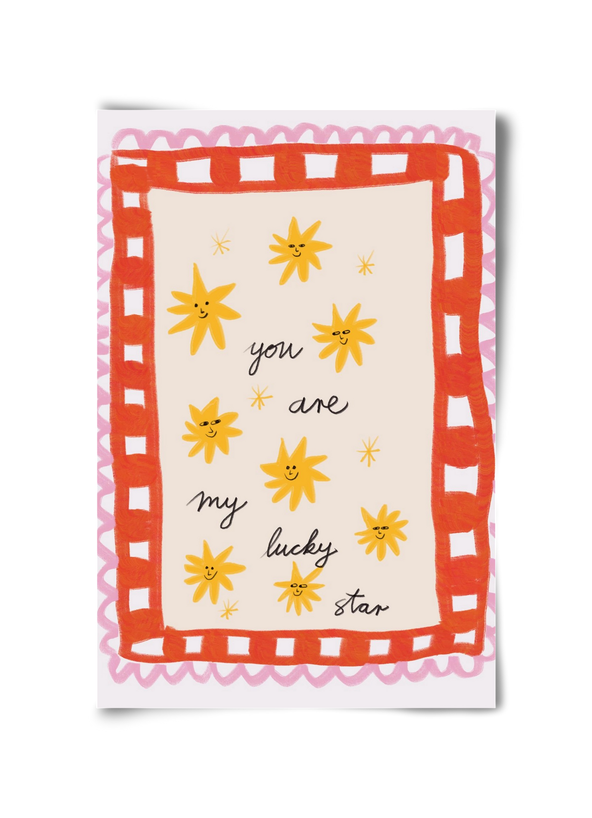 Lucky Star, 30x45 cm, Keret nélkül