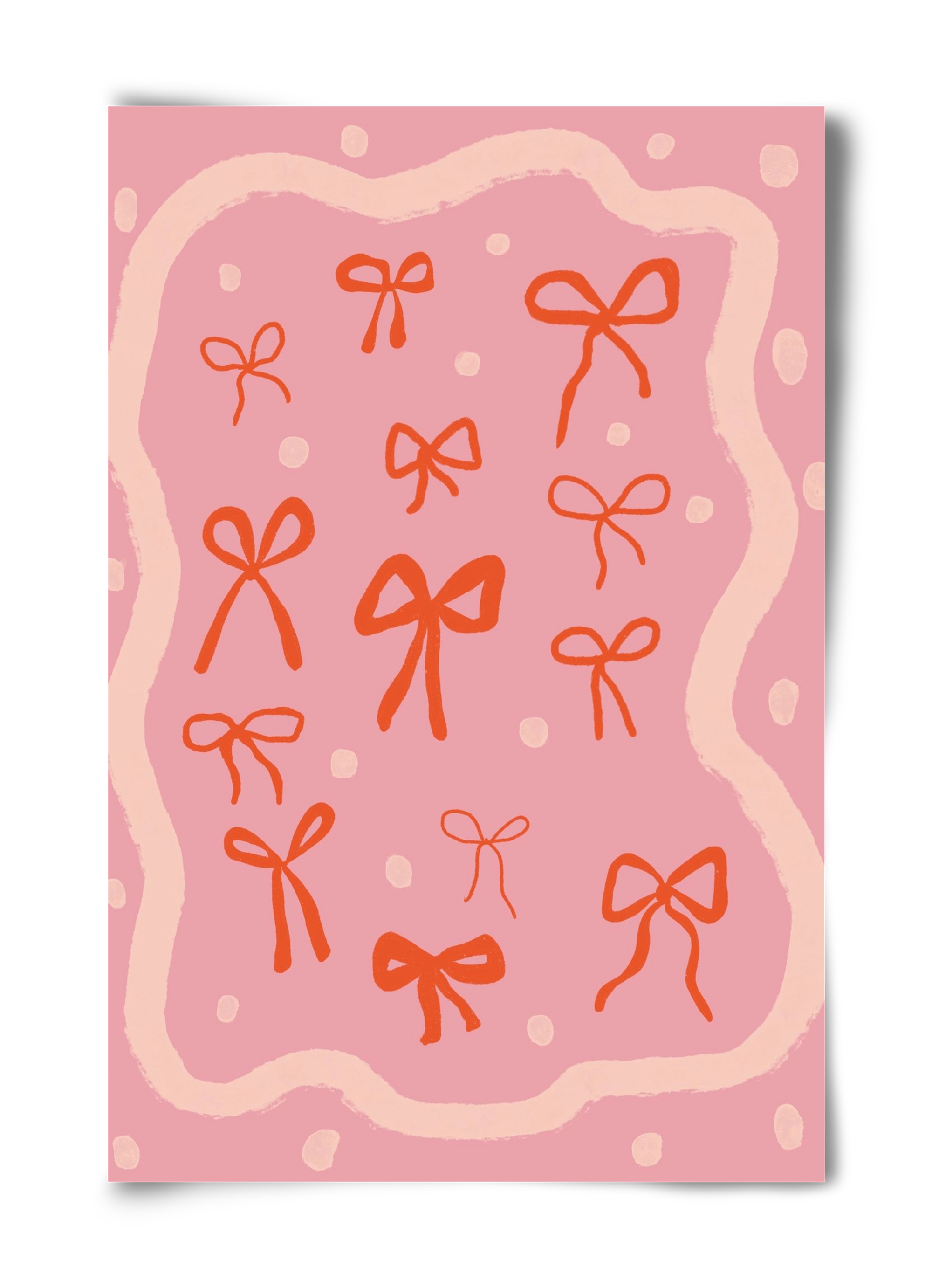 Little bows , 40x60 cm, Keret nélkül