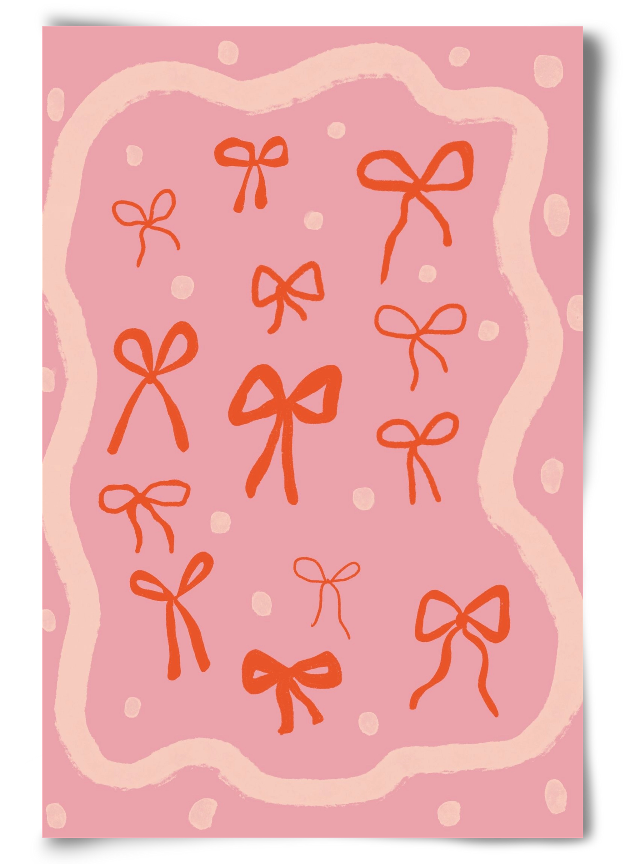 Little bows , 60x90 cm, Keret nélkül