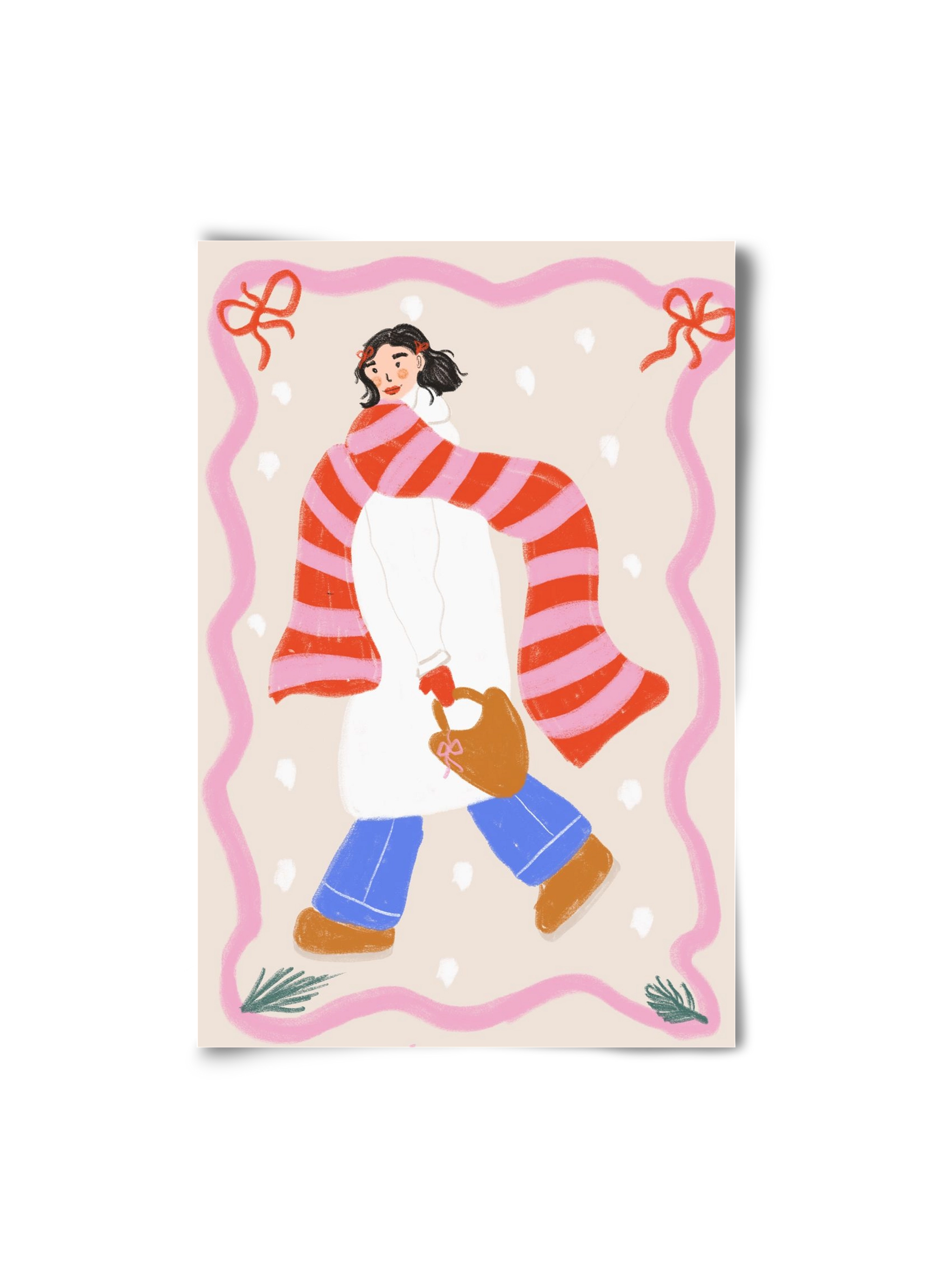 Keep warm , 20x30 cm, Keret nélkül