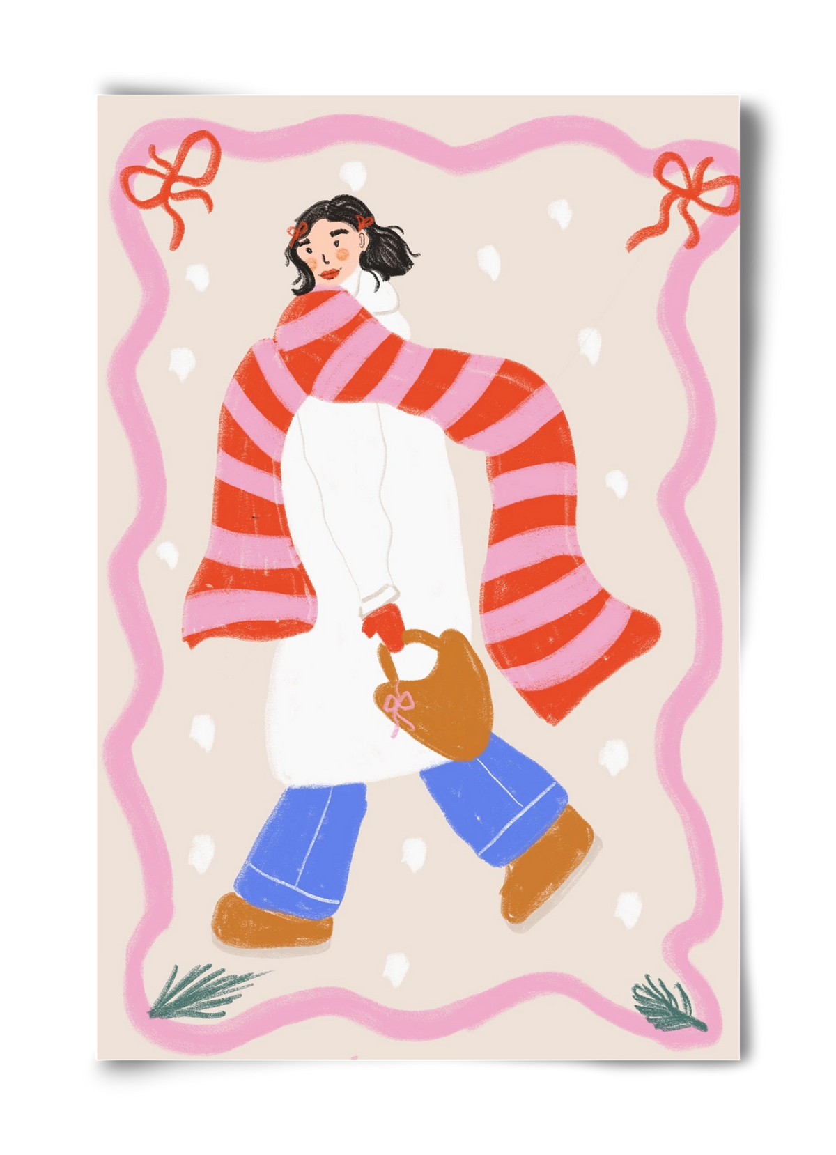 Keep warm , 40x60 cm, Keret nélkül