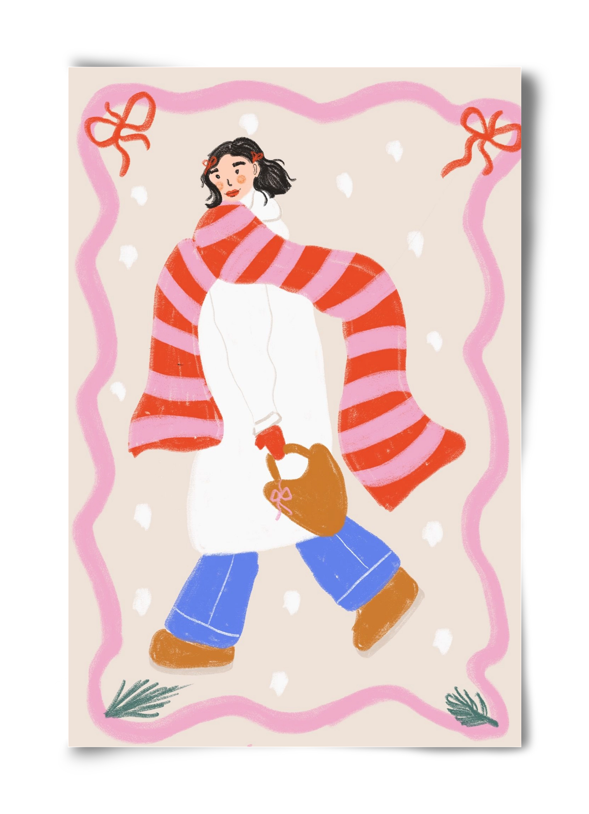 Keep warm , 40x60 cm, Keret nélkül